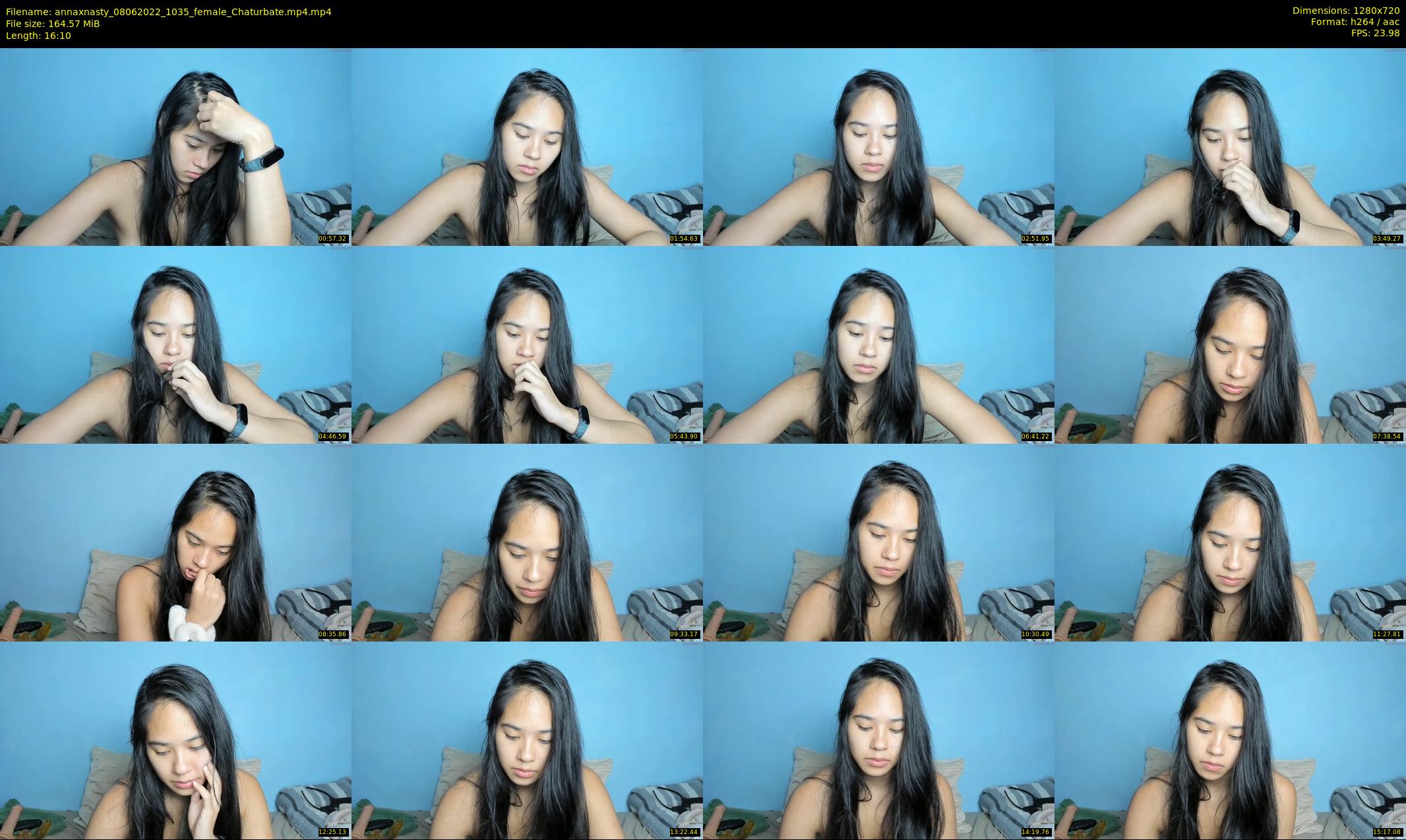 annaxnasty — 17 minute Chaturbate female cam show recording, 720p, Jun 8, 2022