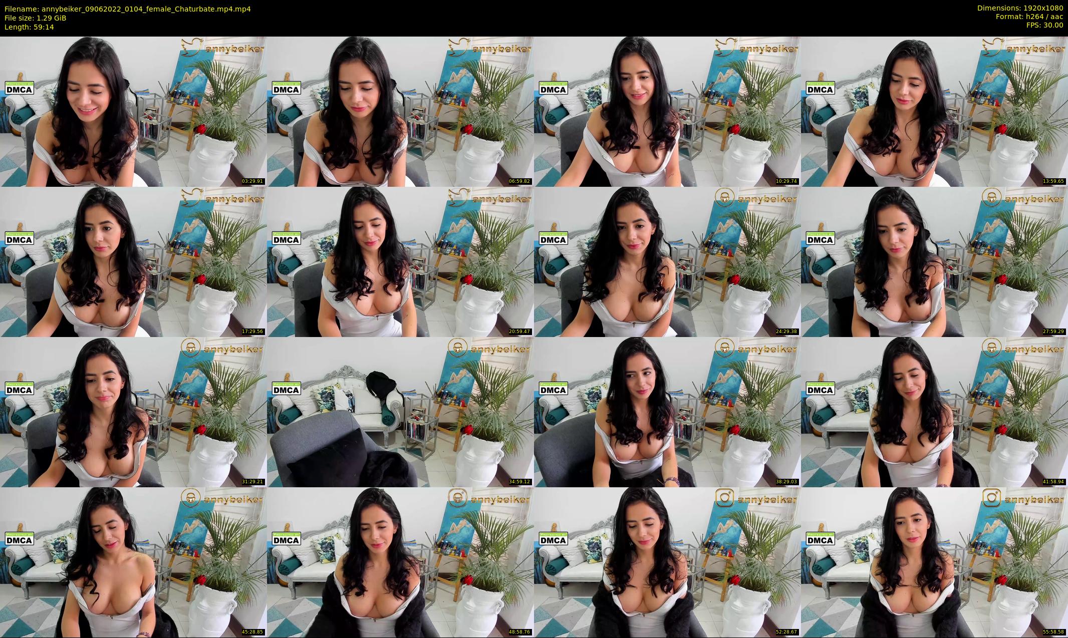 annybeiker — 60 minute Chaturbate female cam show recording, 1080p, Jun 9, 2022