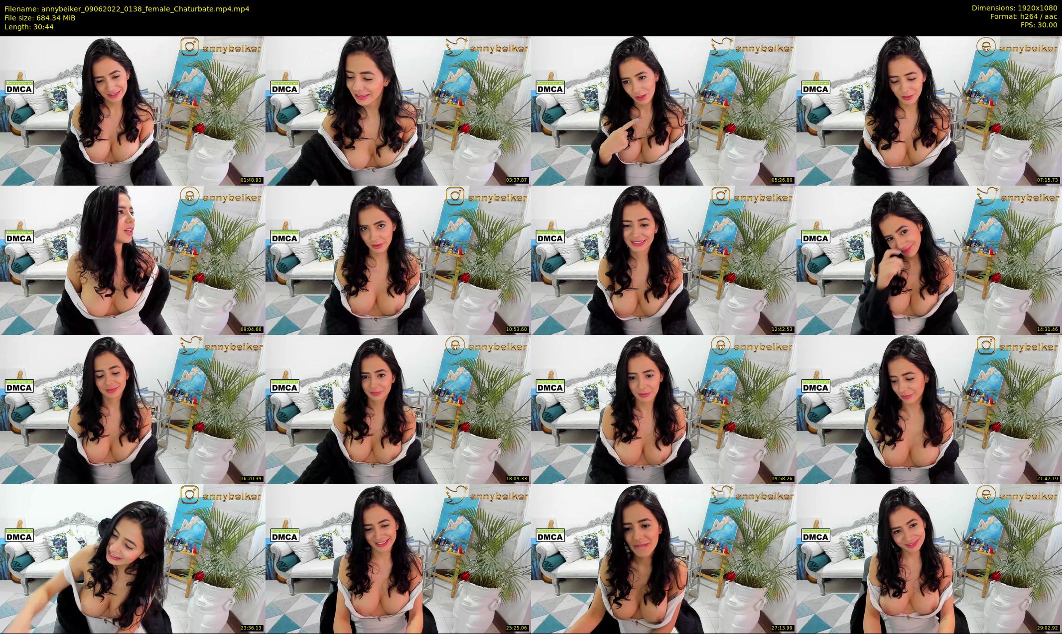 annybeiker — 31 minute Chaturbate female cam show recording, 1080p, Jun 9, 2022