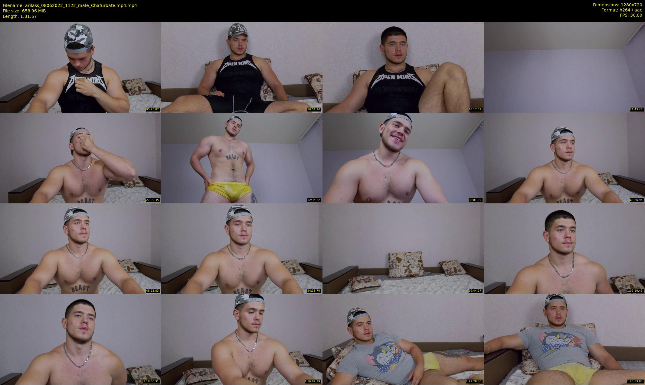 arilass — 92 minute Chaturbate male cam show recording, 720p, Jun 8, 2022