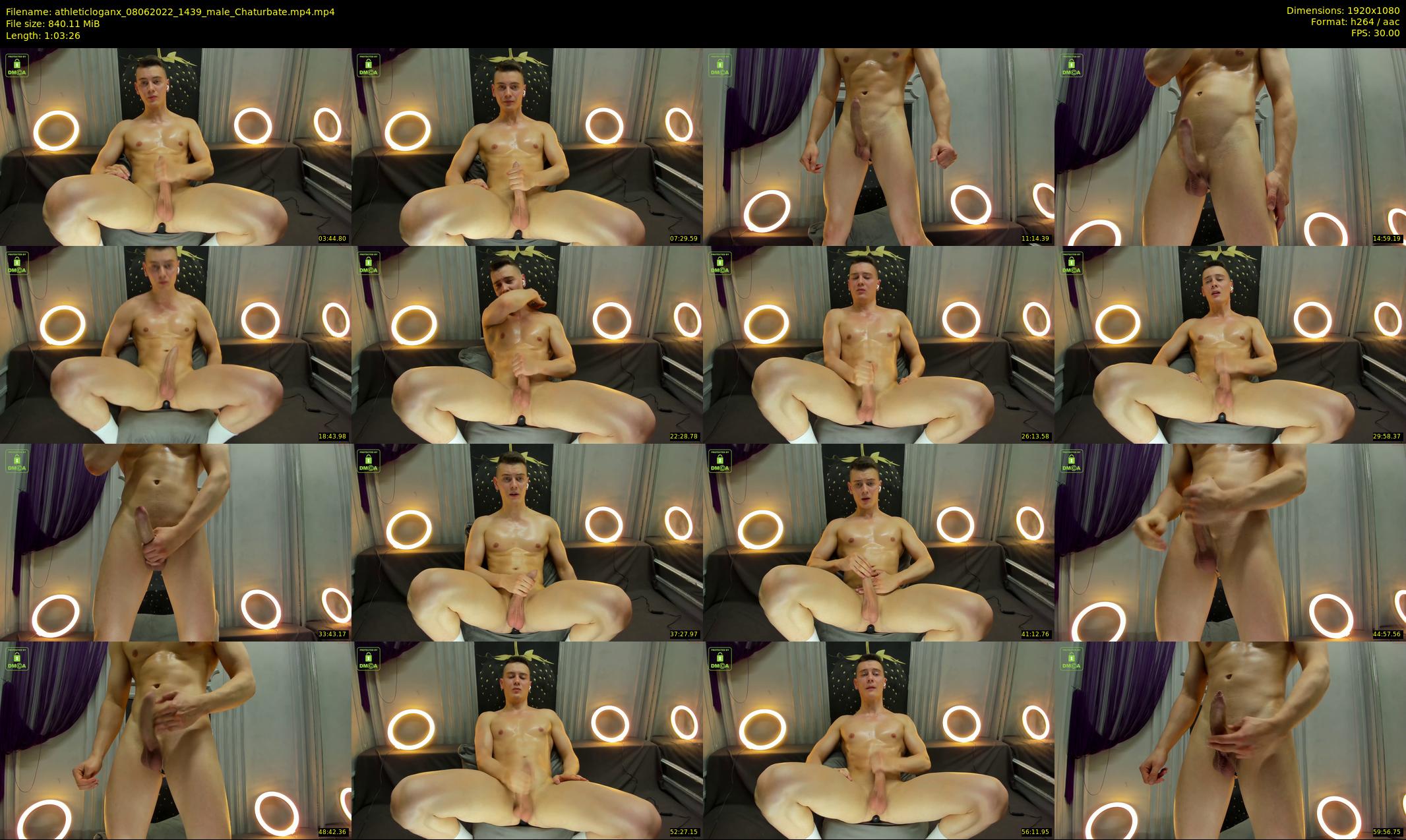 athleticloganx — 64 minute Chaturbate male cam show recording, 1080p, Jun 8, 2022