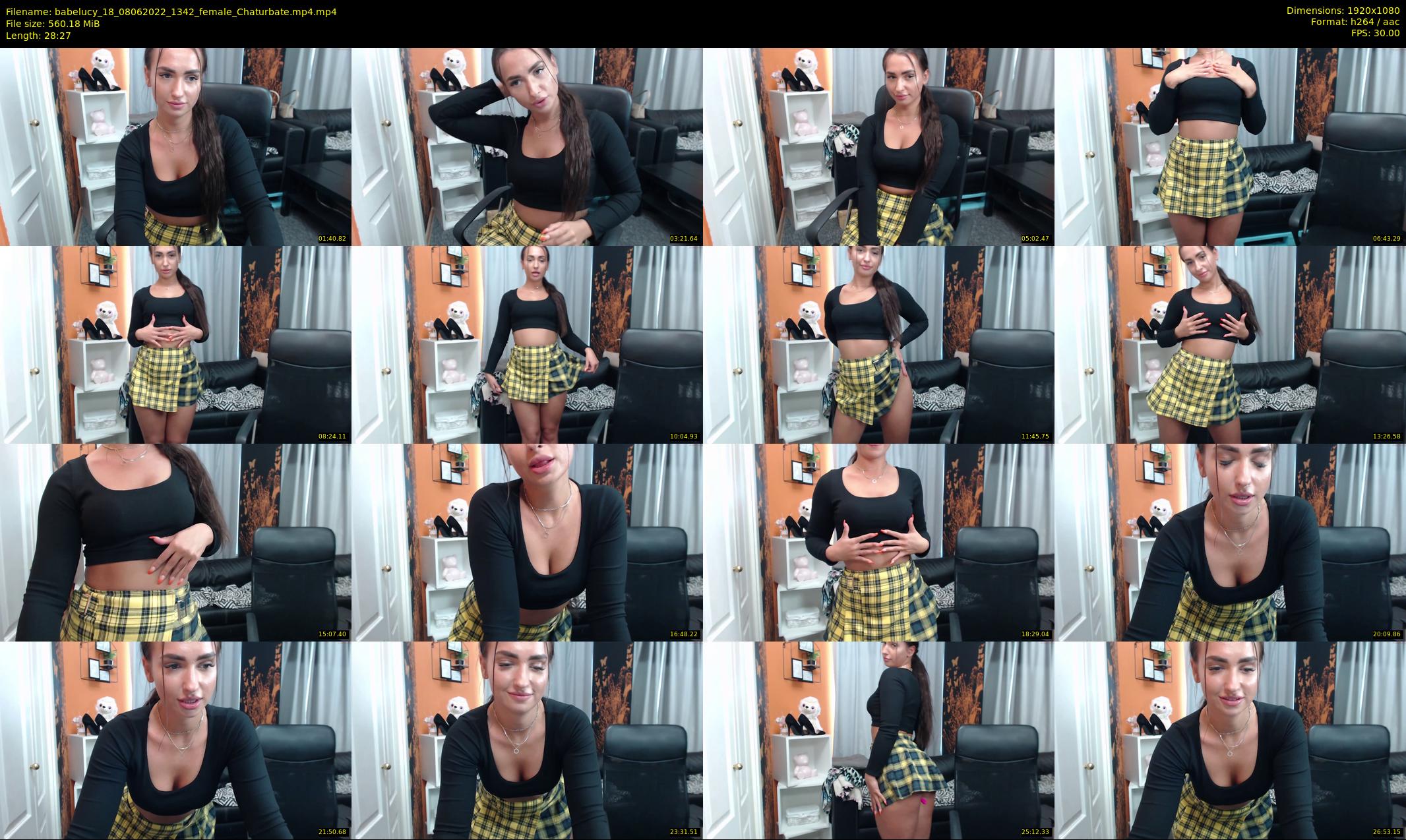 babelucy_18 — 29 minute Chaturbate female cam show recording, 1080p, Jun 8, 2022
