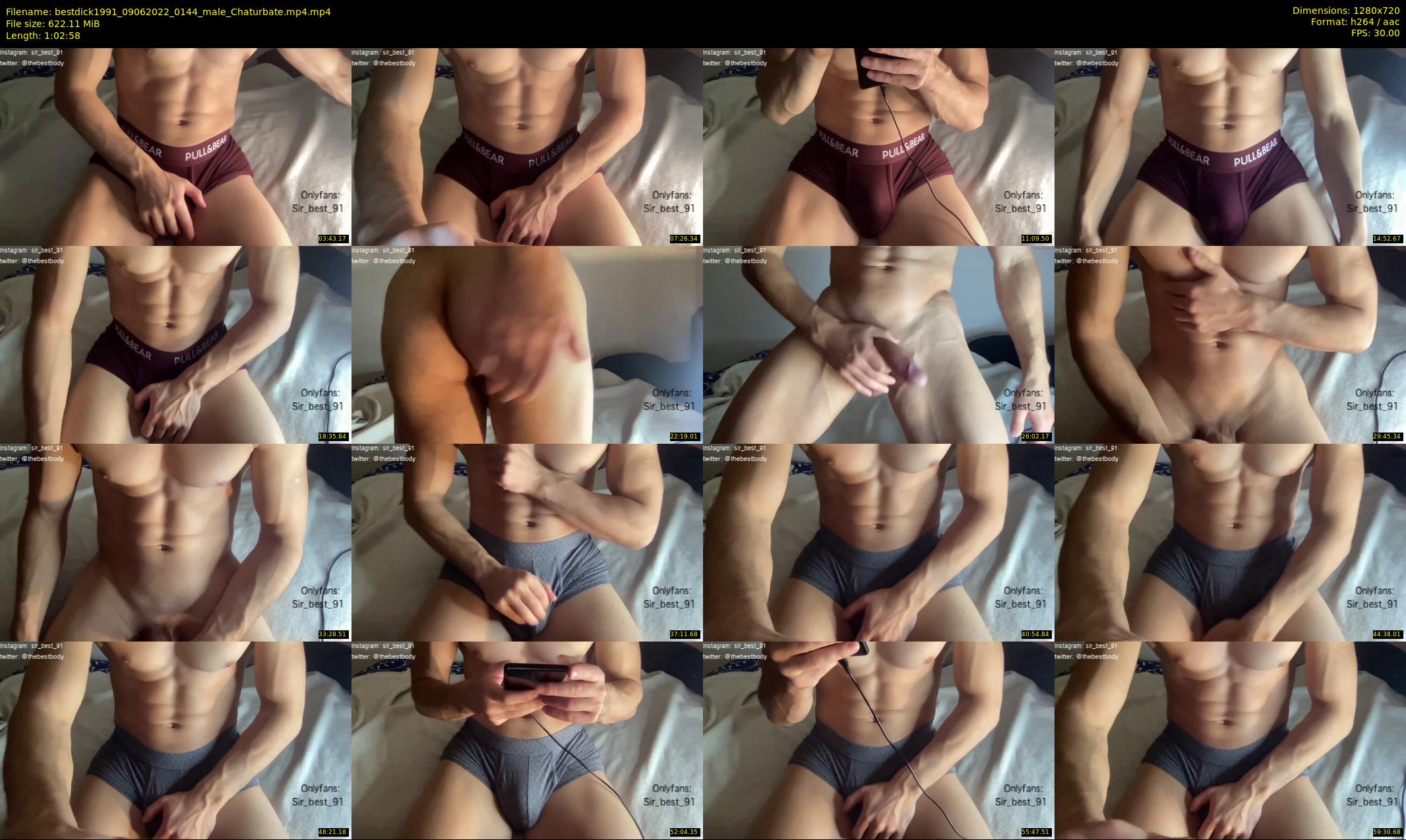 bestdick1991 — 63 minute Chaturbate male cam show recording, 720p, Jun 9, 2022
