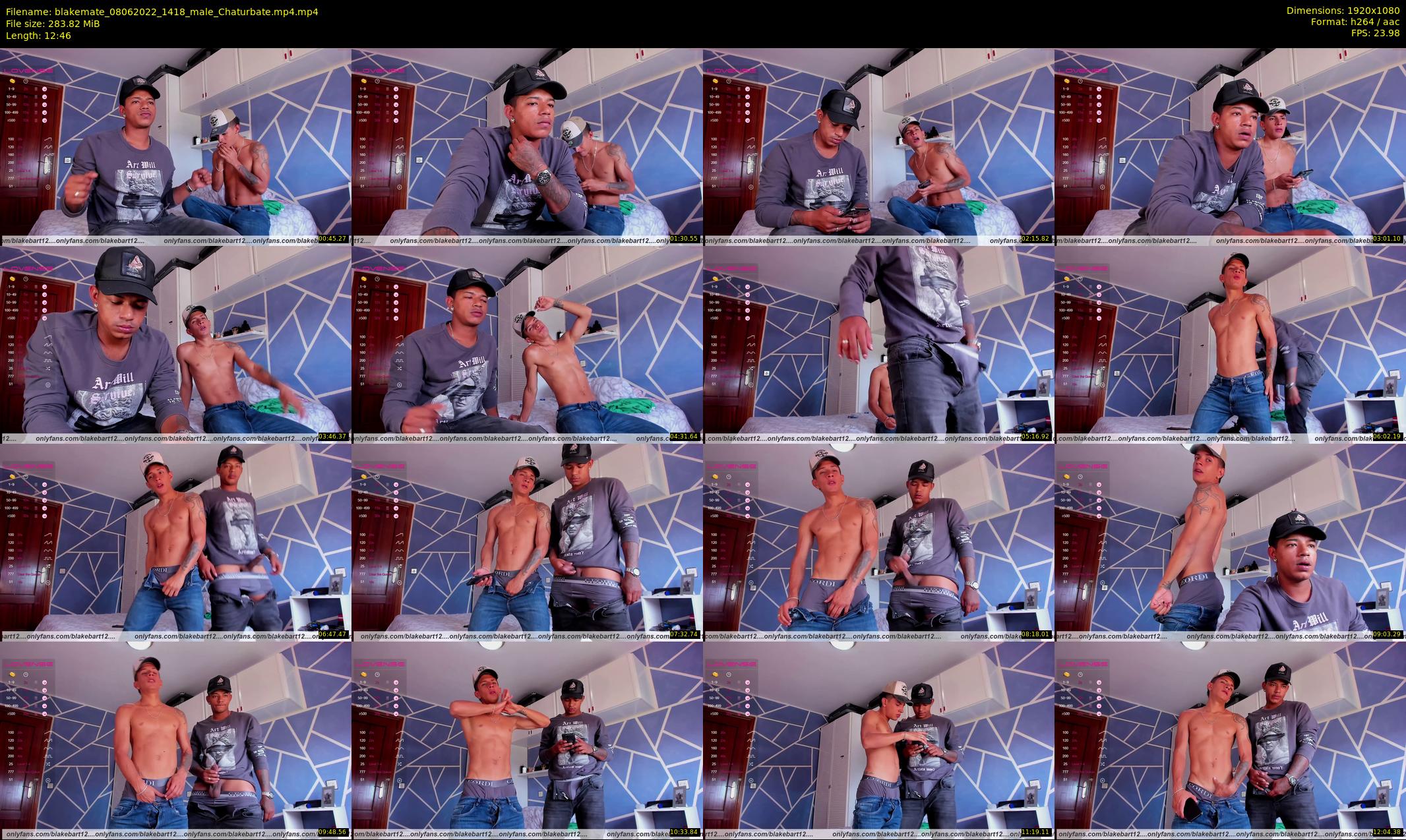 blakemate — 13 minute Chaturbate male cam show recording, 1080p, Jun 8, 2022