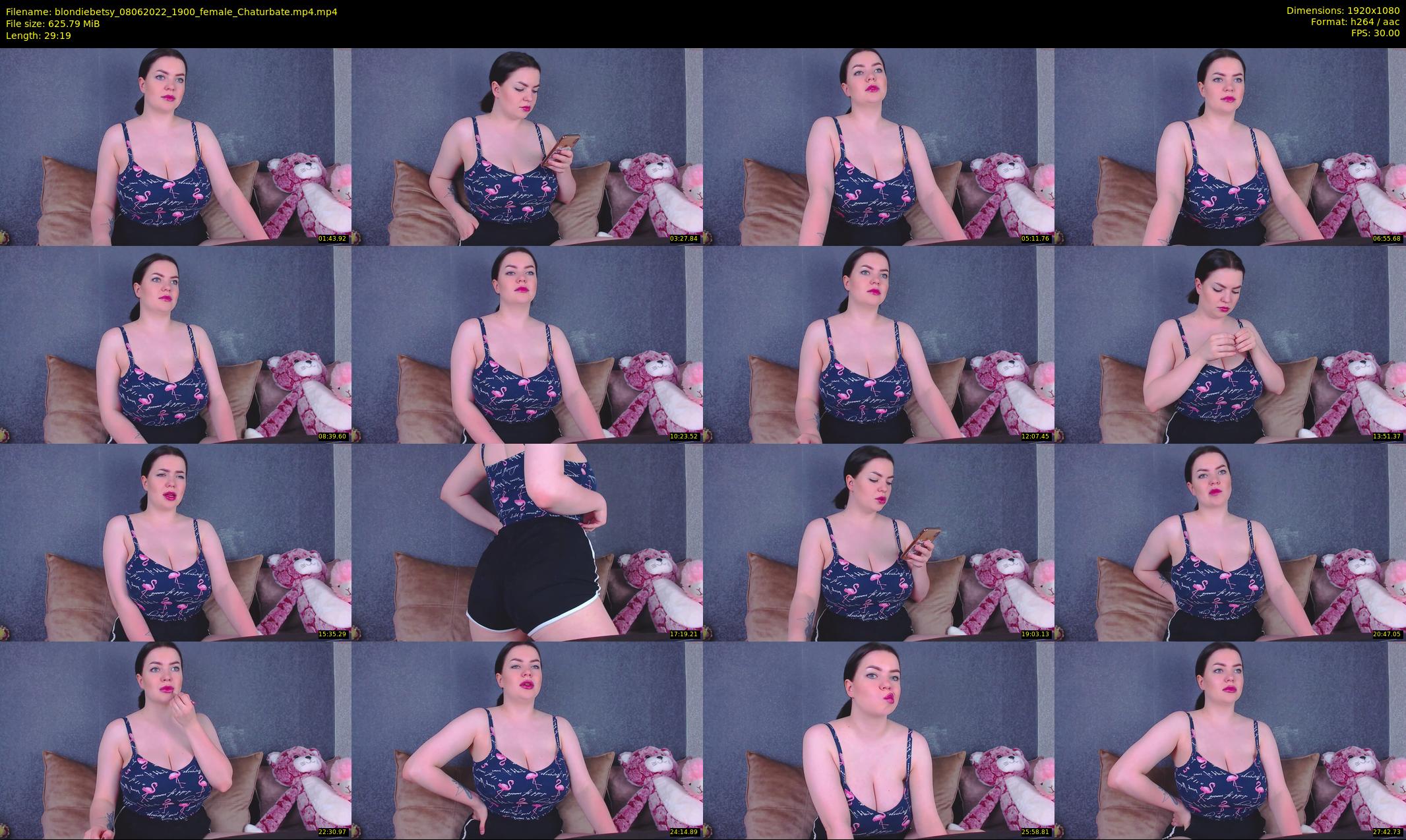 blondiebetsy — 30 minute Chaturbate female cam show recording, 1080p, Jun 8, 2022