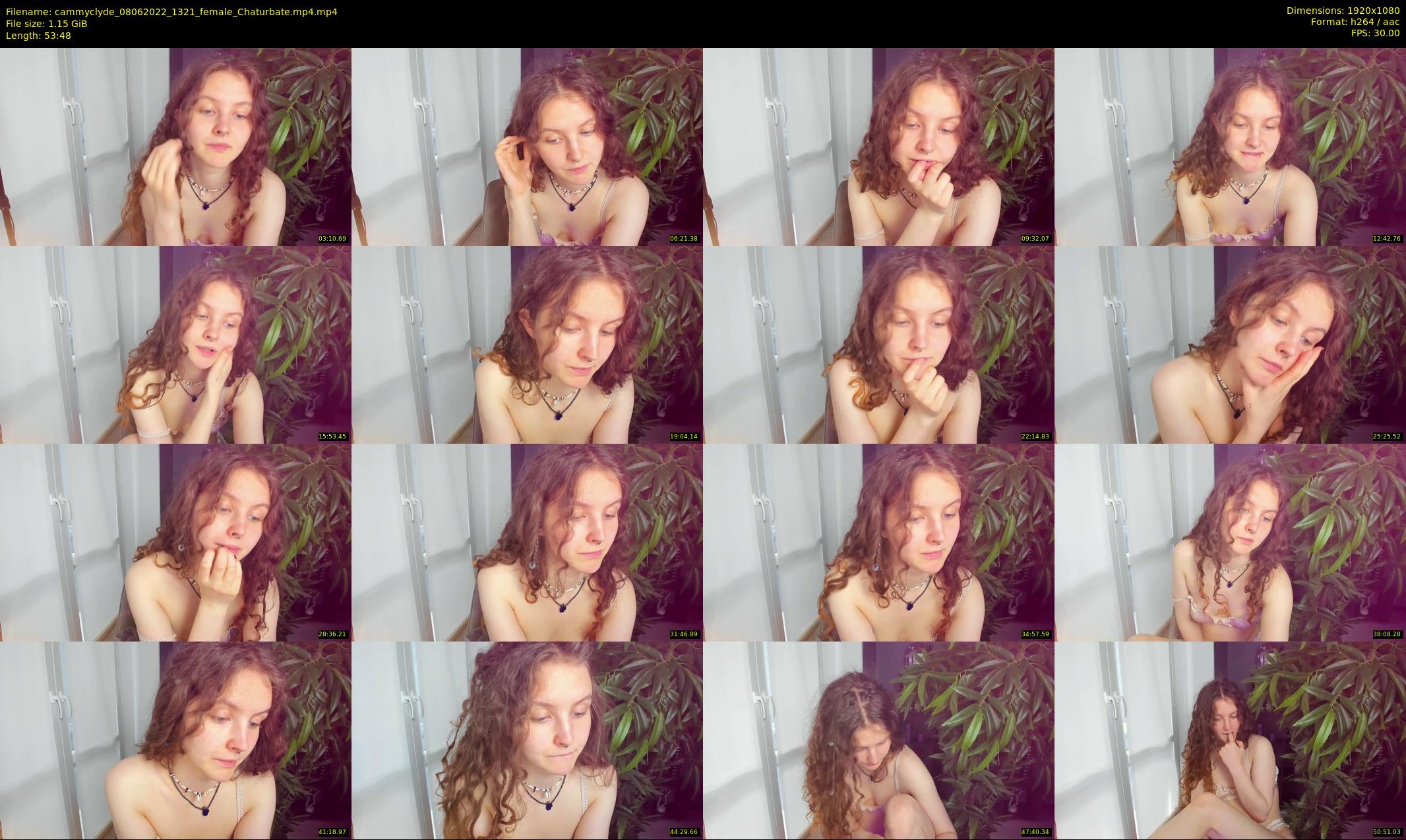 cammyclyde — 54 minute Chaturbate female cam show recording, 1080p, Jun 8, 2022