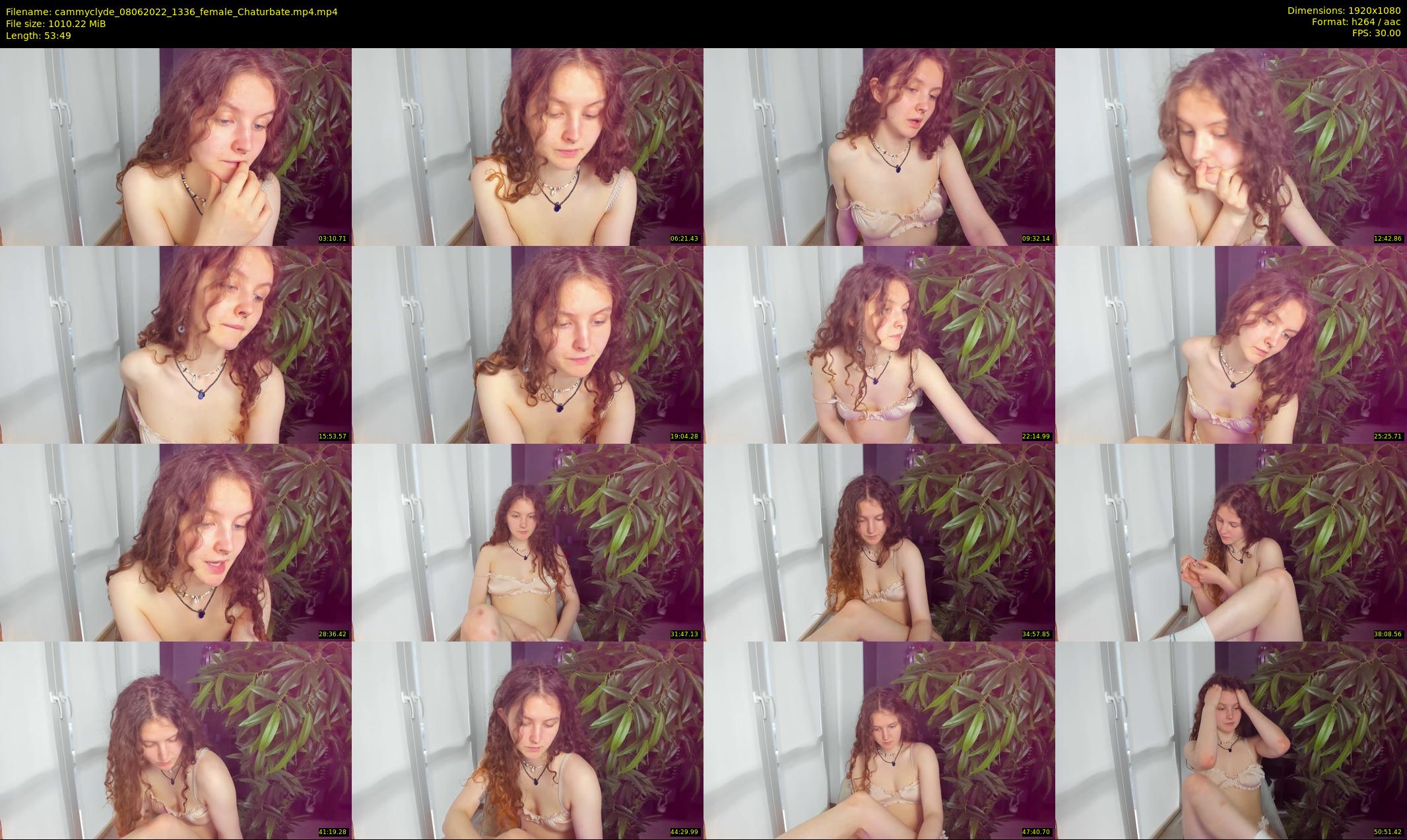 cammyclyde — 54 minute Chaturbate female cam show recording, 1080p, Jun 8, 2022