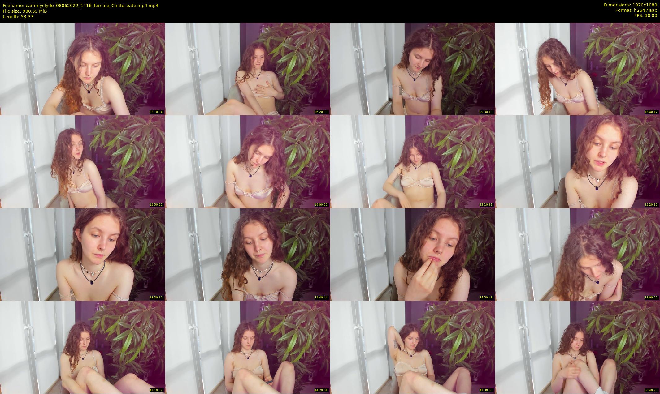 cammyclyde — 54 minute Chaturbate female cam show recording, 1080p, Jun 8, 2022