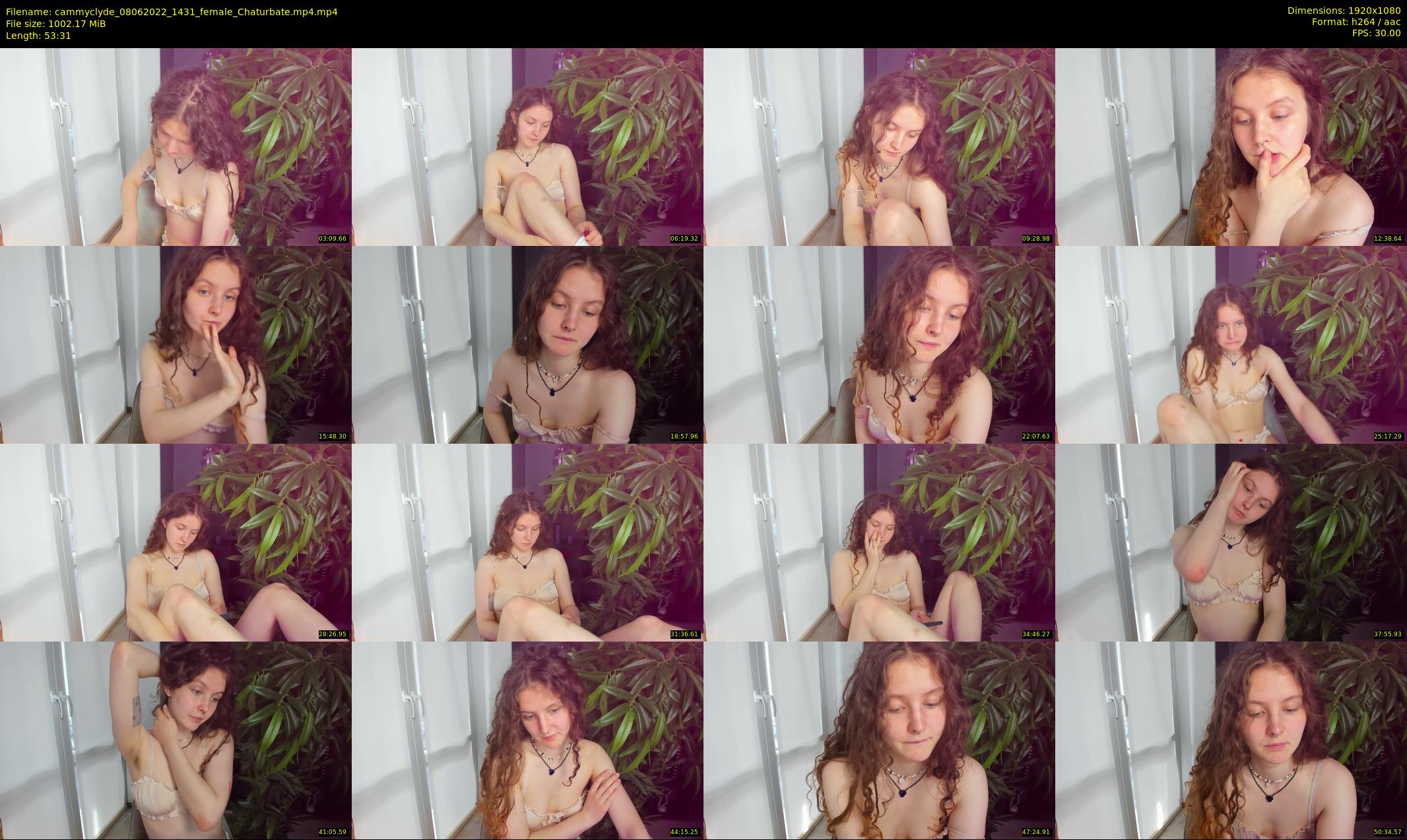 cammyclyde — 54 minute Chaturbate female cam show recording, 1080p, Jun 8, 2022