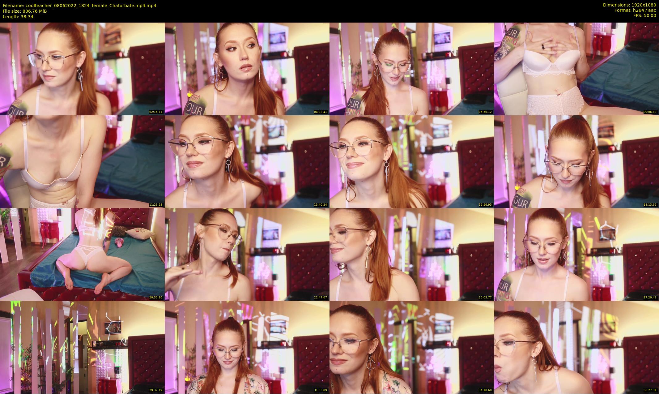 coolteacher — 39 minute Chaturbate female cam show recording, 1080p, Jun 8, 2022