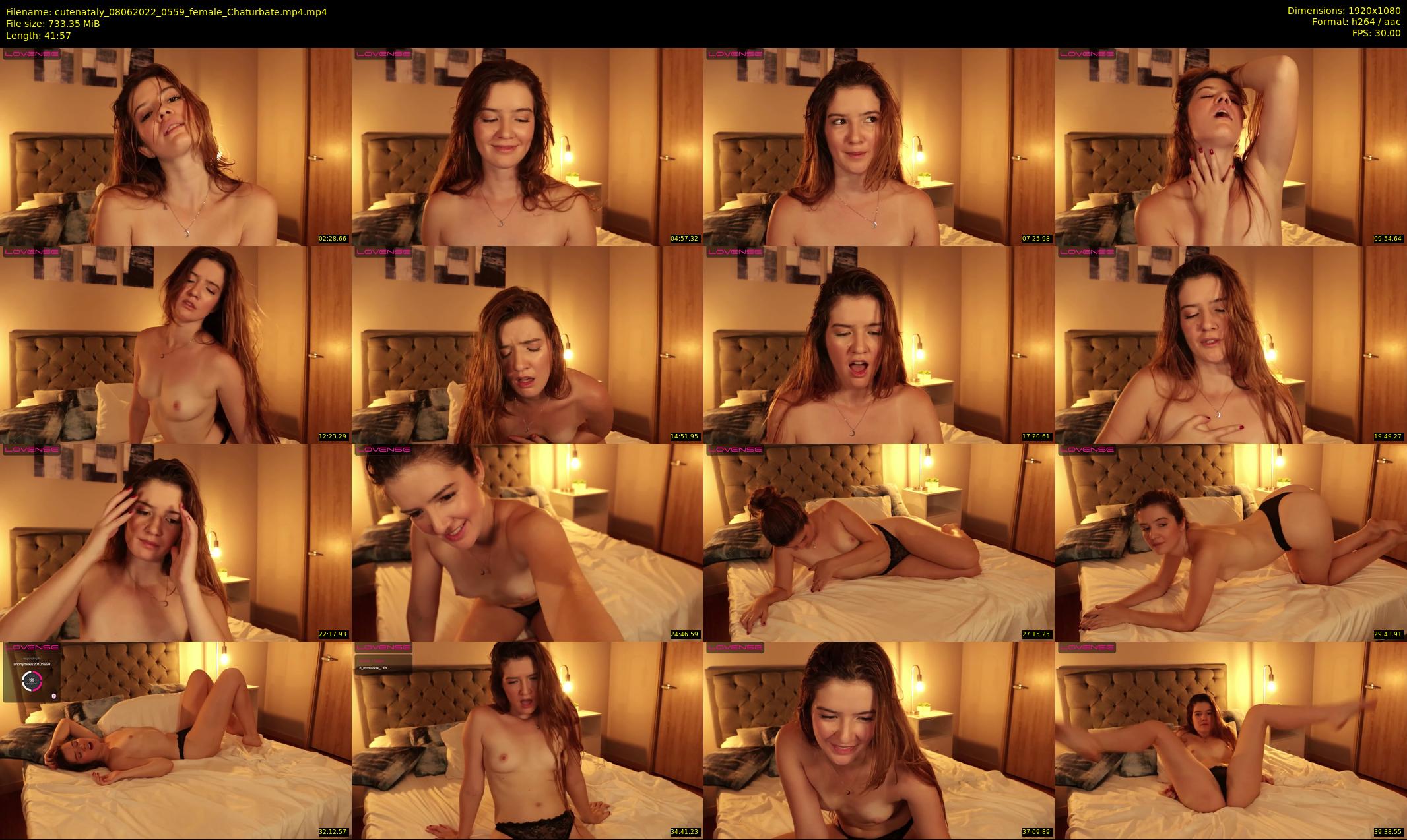 cutenataly — 42 minute Chaturbate female cam show recording, 1080p, Jun 8, 2022