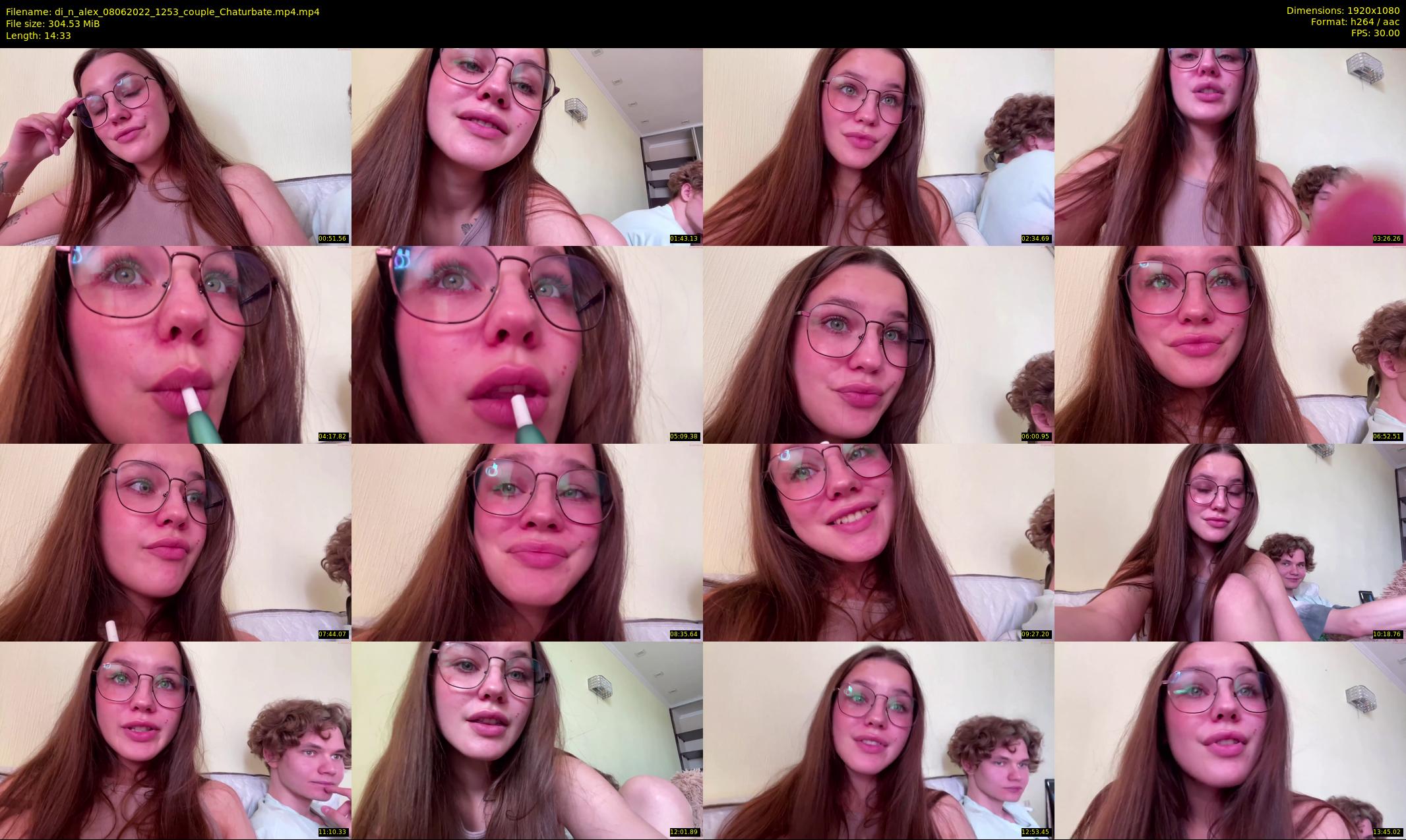di_n_alex — 15 minute Chaturbate couple cam show recording, 1080p, Jun 8, 2022