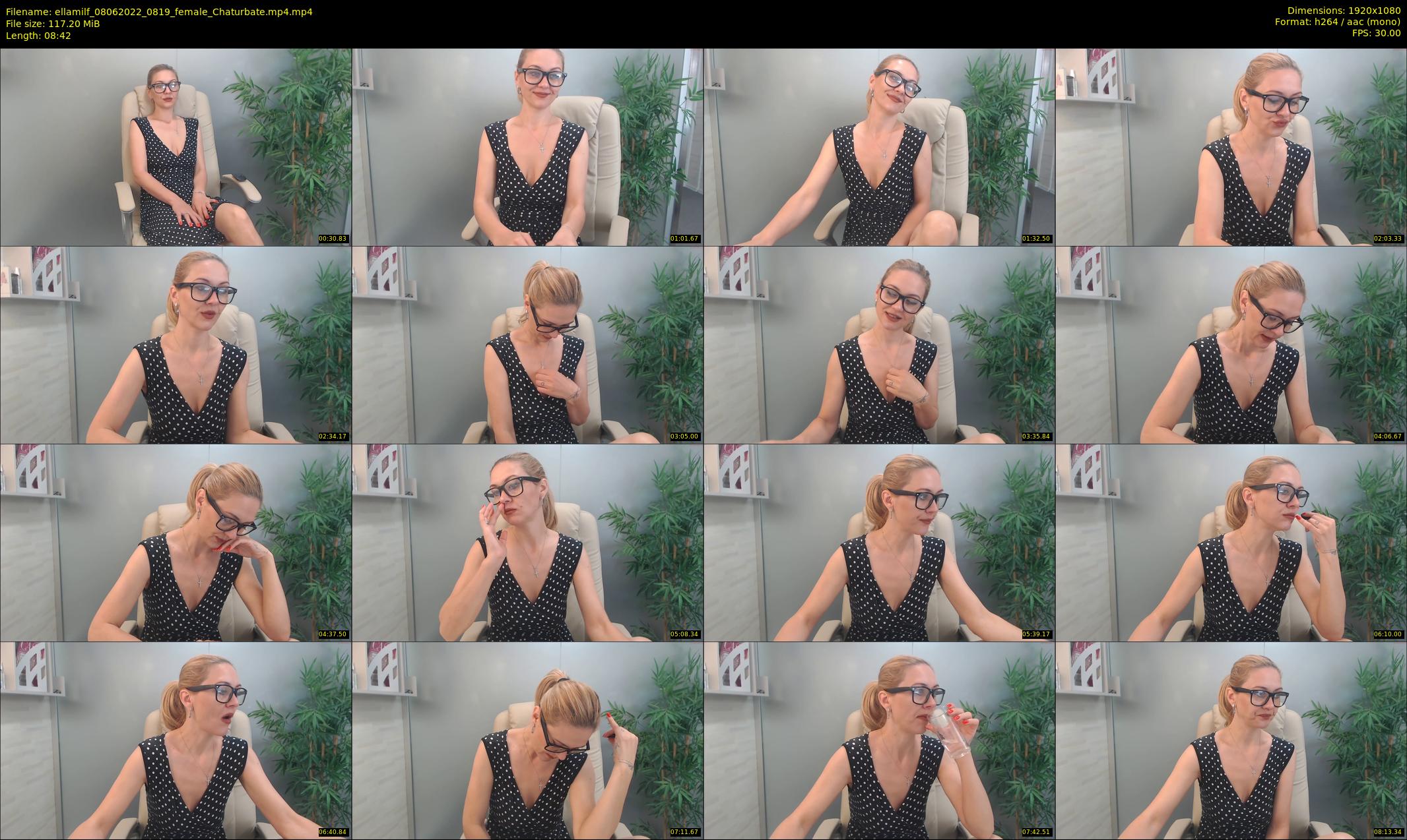 ellamilf — 9 minute Chaturbate female cam show recording, 1080p, Jun 8, 2022