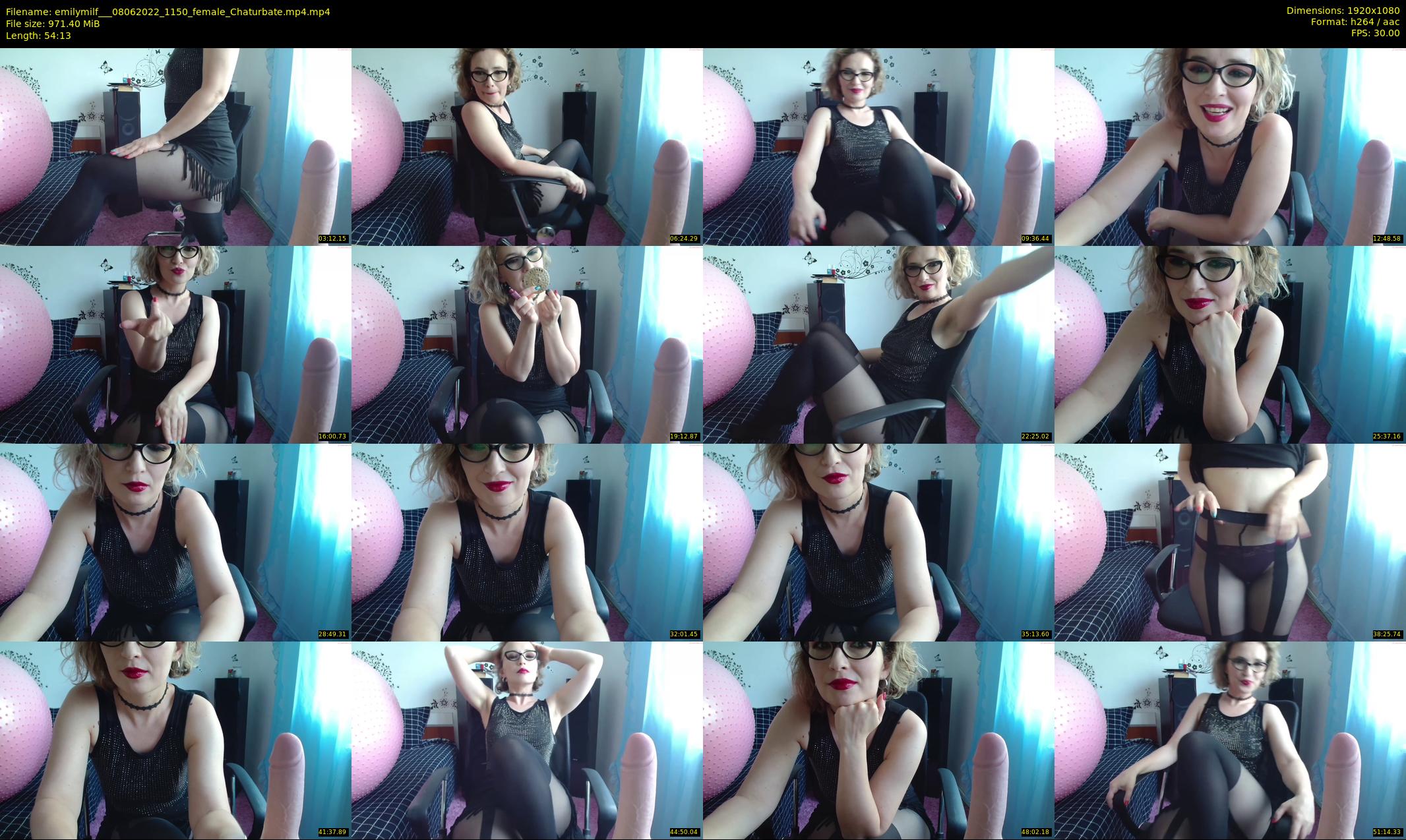 emilymilf__ — 55 minute Chaturbate female cam show recording, 1080p, Jun 8, 2022