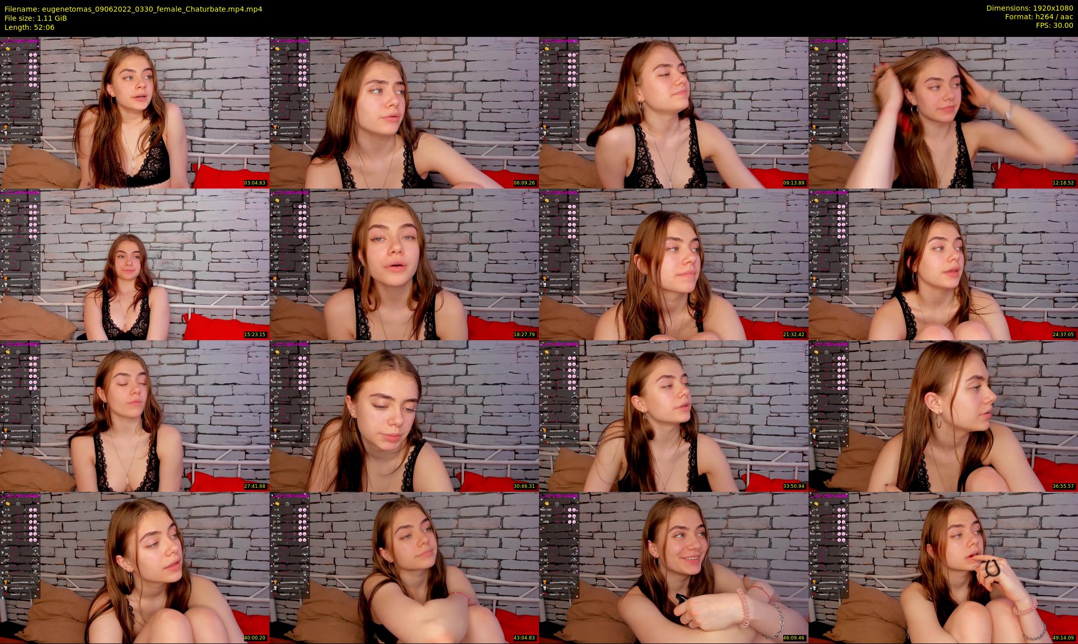 eugenetomas — 53 minute Chaturbate couple cam show recording, 1080p, Jun 9, 2022
