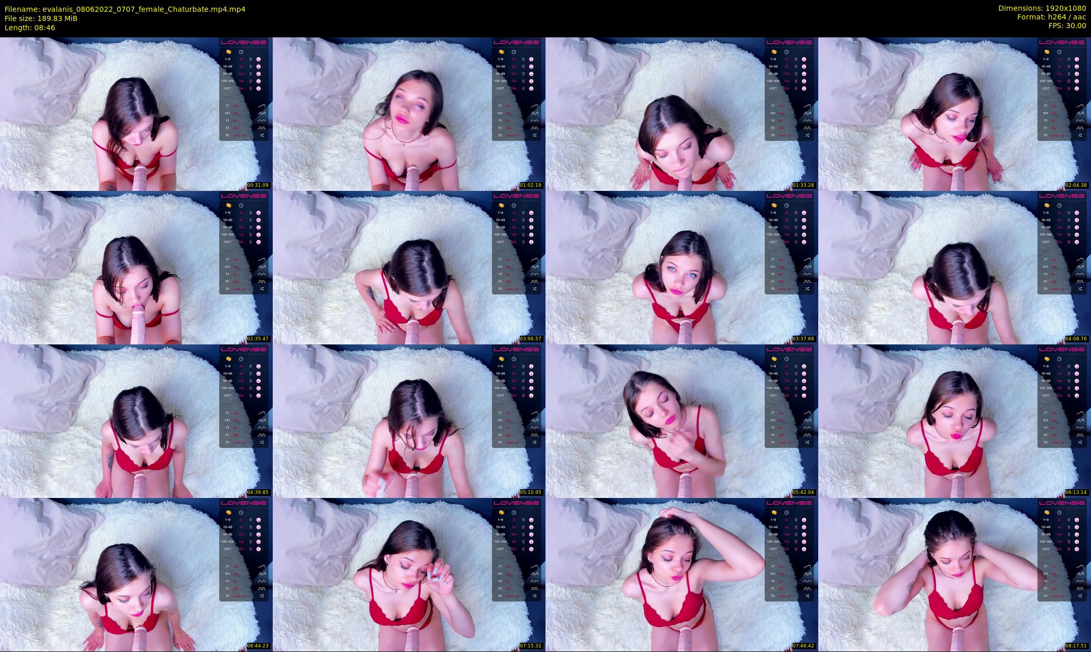 evalanis — 9 minute Chaturbate couple cam show recording, 1080p, Jun 8, 2022