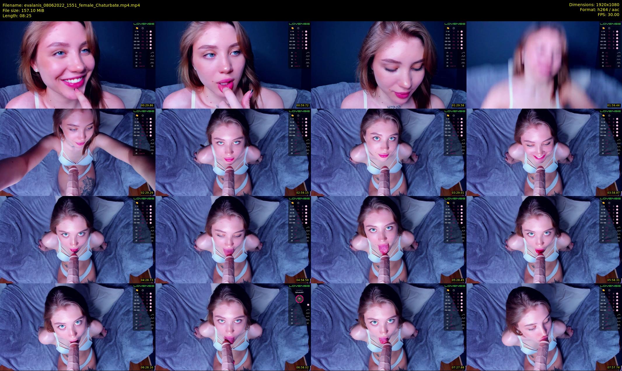 evalanis — 9 minute Chaturbate couple cam show recording, 1080p, Jun 8, 2022