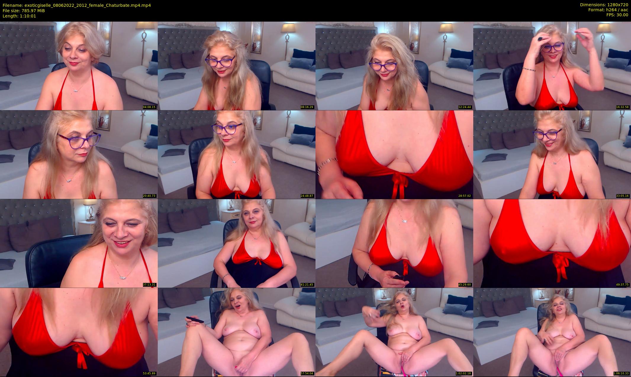 exoticgiselle — 71 minute Chaturbate female cam show recording, 720p, Jun 8, 2022
