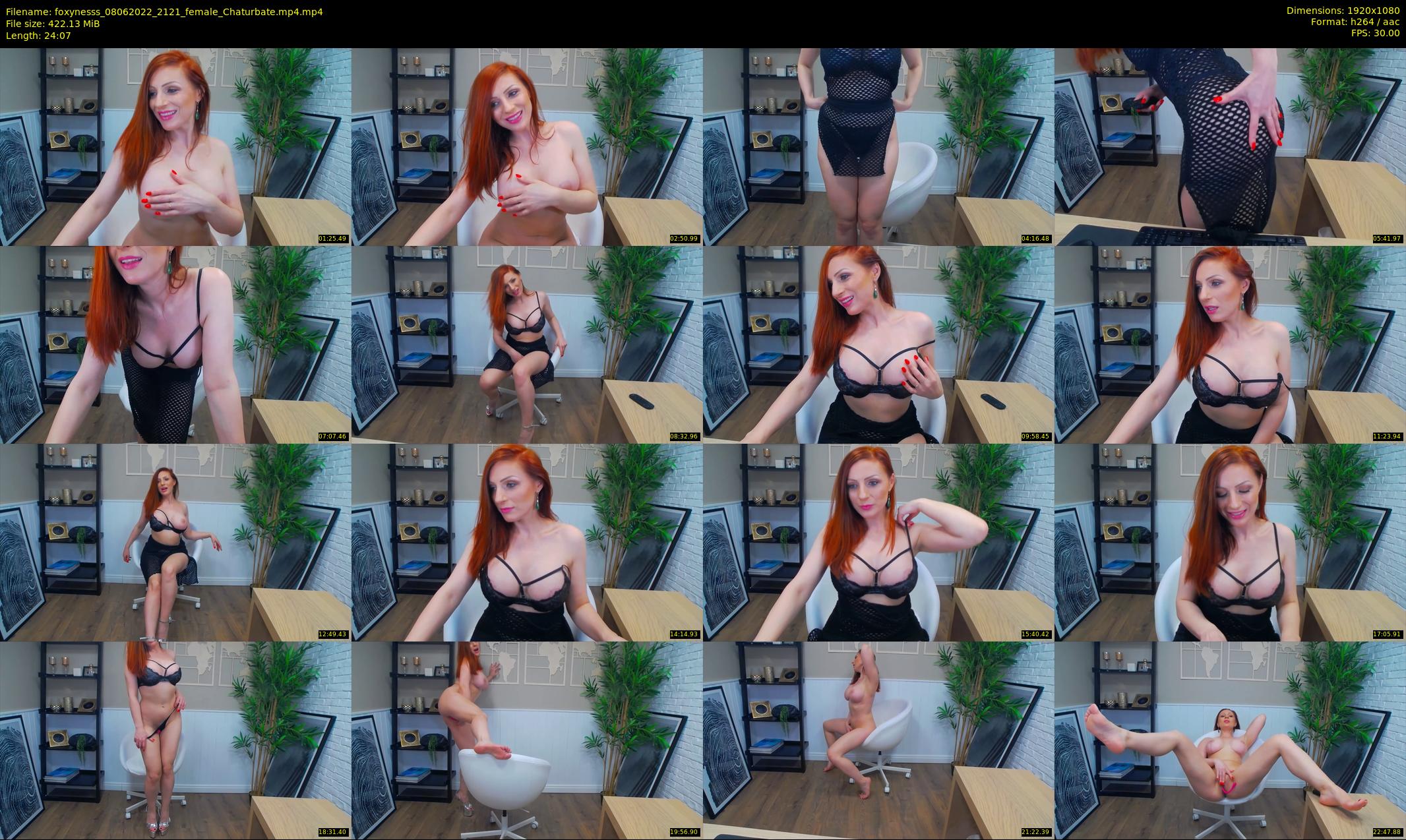 foxynesss — 25 minute Chaturbate female cam show recording, 1080p, Jun 8, 2022