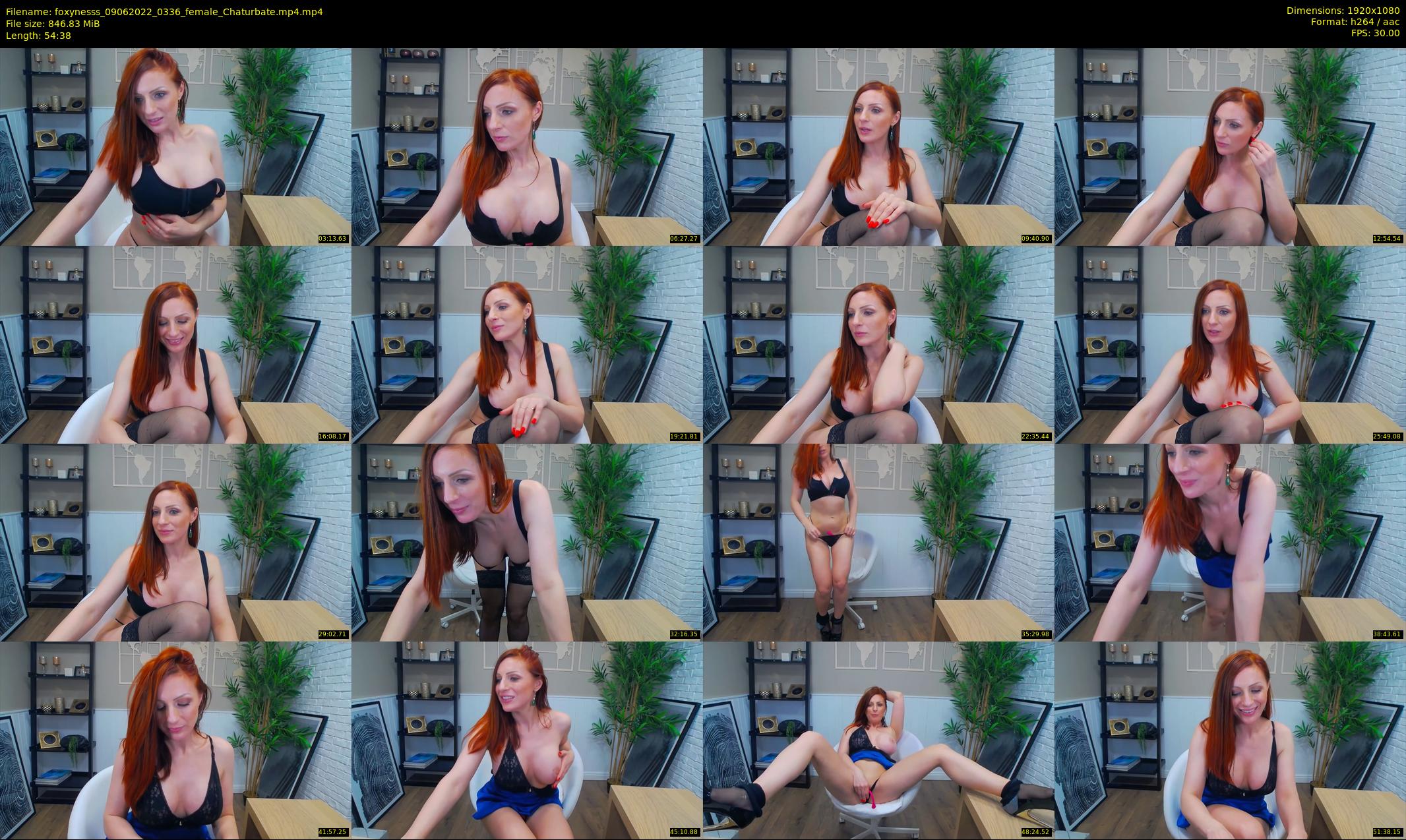 foxynesss — 55 minute Chaturbate female cam show recording, 1080p, Jun 9, 2022