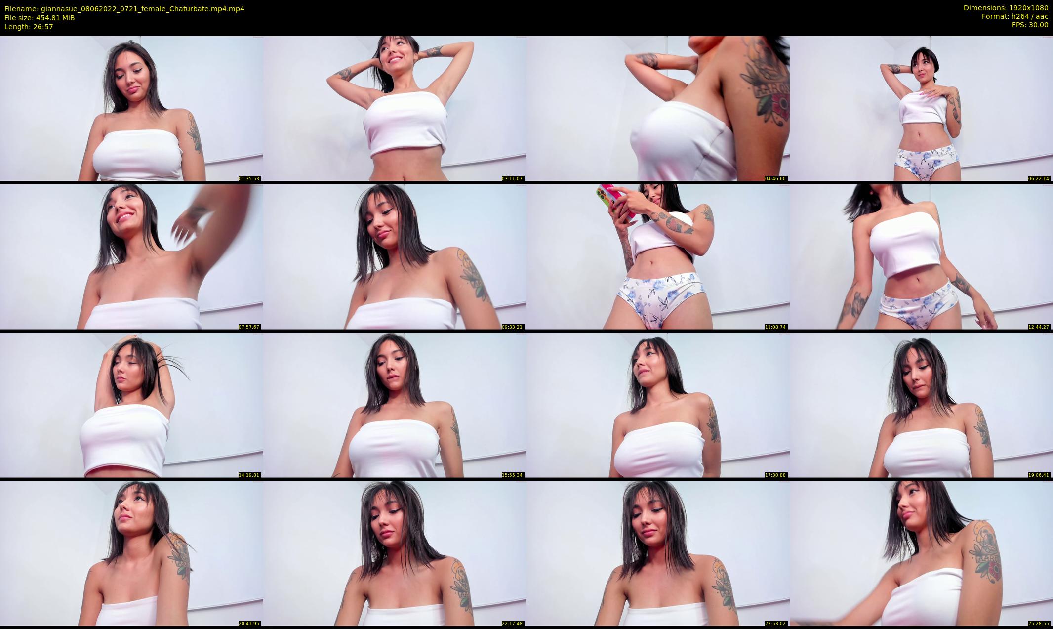 giannasue — 27 minute Chaturbate female cam show recording, 1080p, Jun 8, 2022