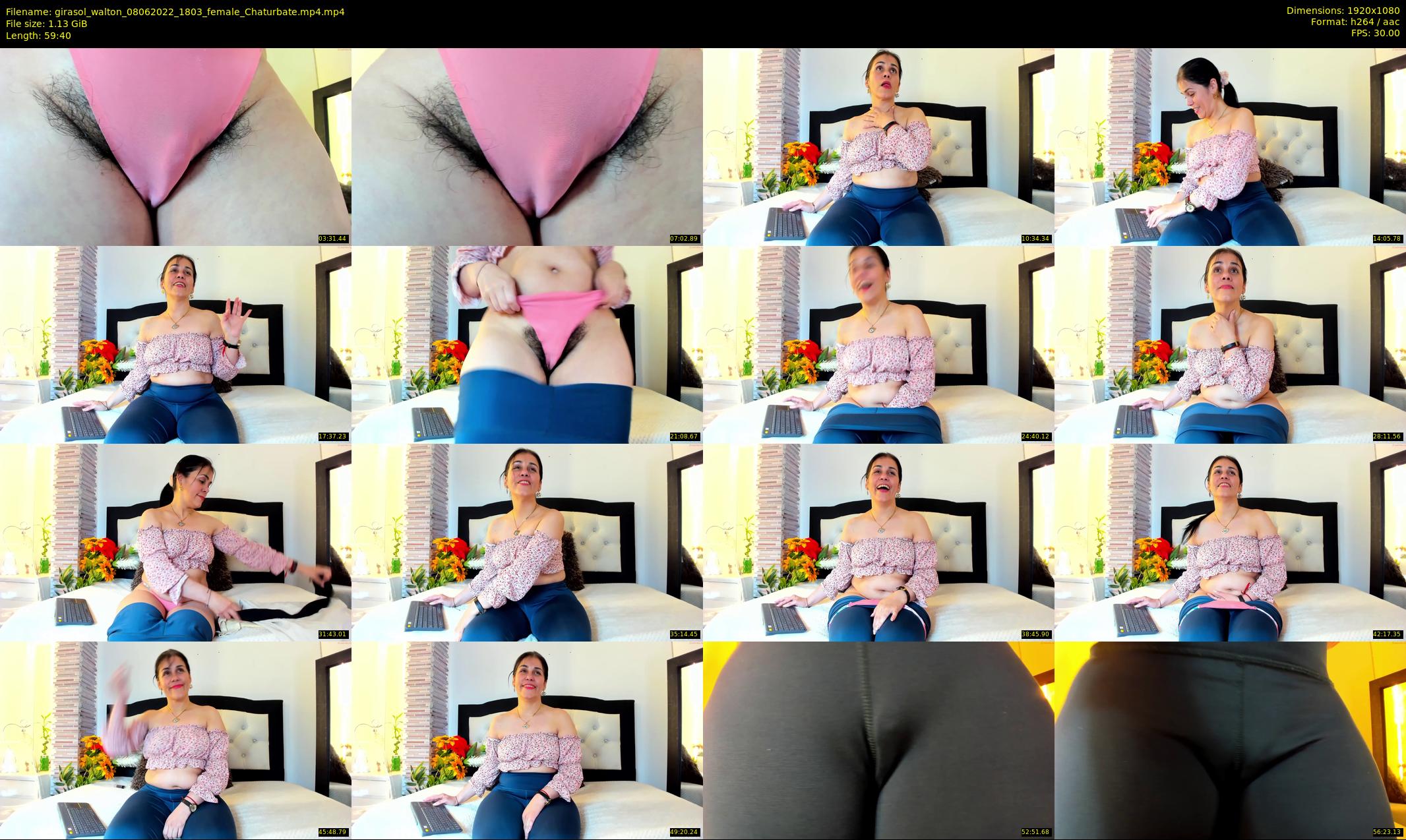 girasol_walton — 60 minute Chaturbate female cam show recording, 1080p, Jun 8, 2022