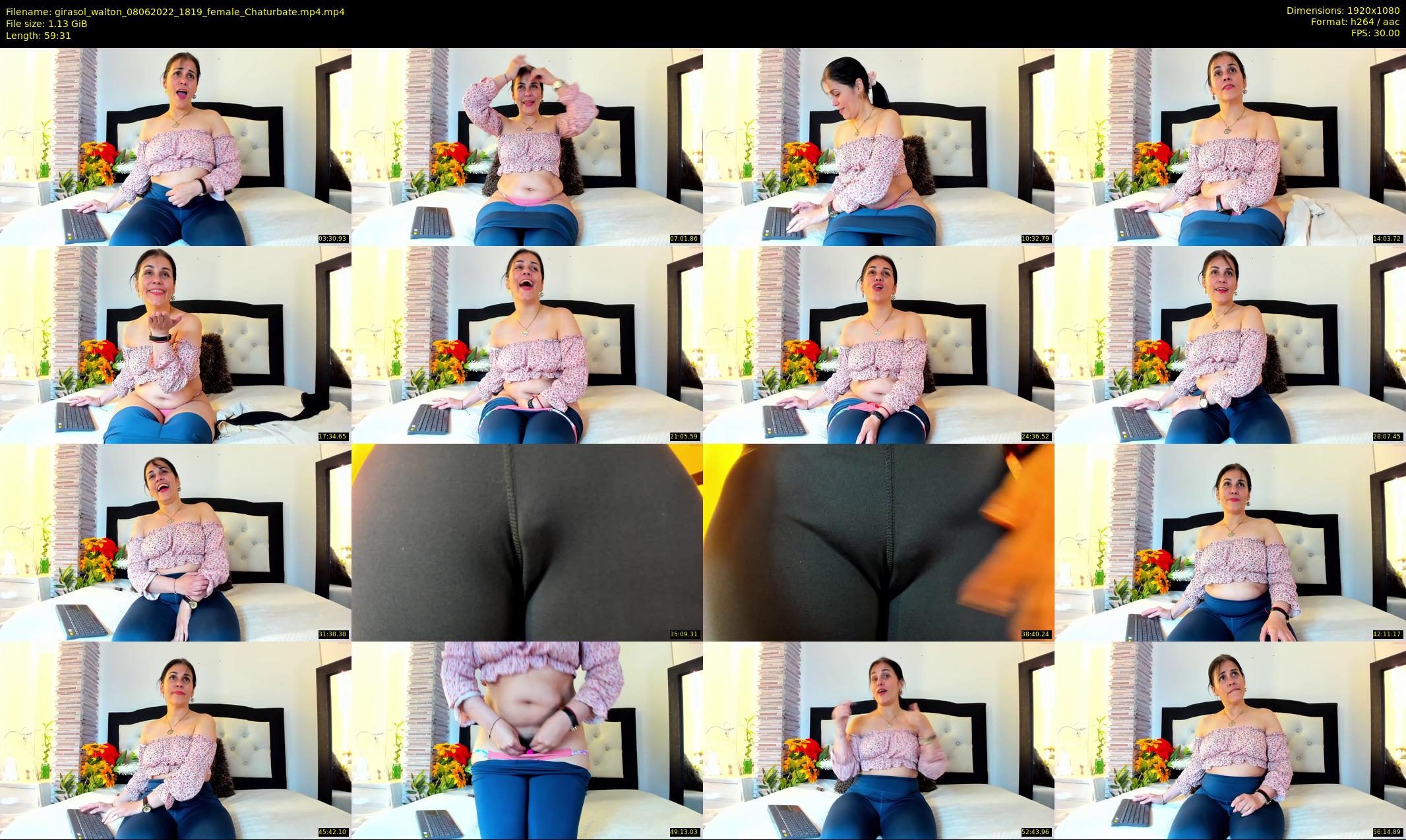 girasol_walton — 60 minute Chaturbate female cam show recording, 1080p, Jun 8, 2022