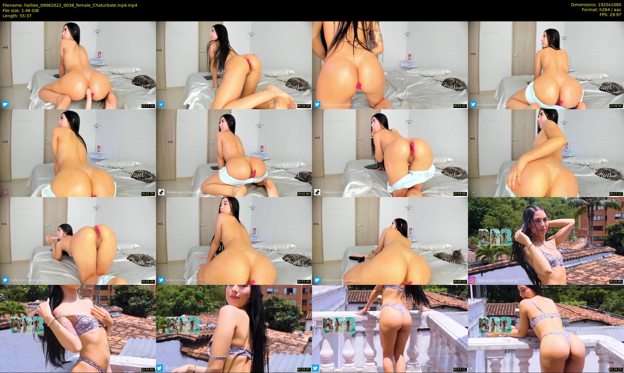 halliee — 56 minute Chaturbate couple cam show recording, 1080p, Jun 9, 2022