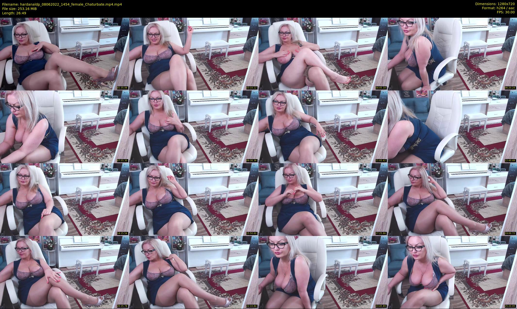 hardanaldp — 27 minute Chaturbate female cam show recording, 720p, Jun 8, 2022