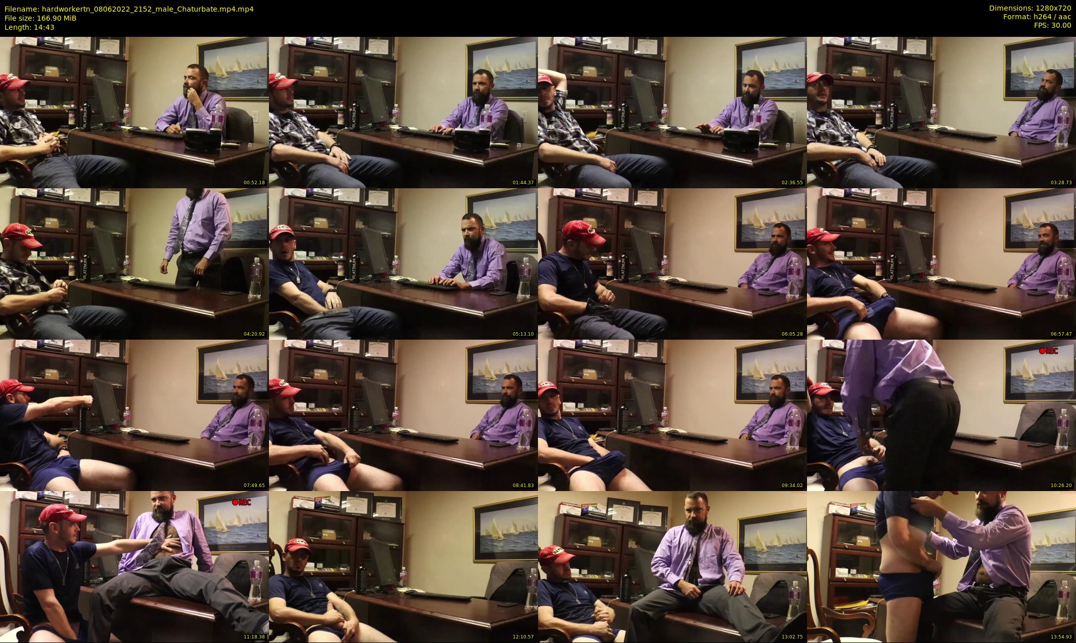 hardworkertn — 15 minute Chaturbate male cam show recording, 720p, Jun 8, 2022
