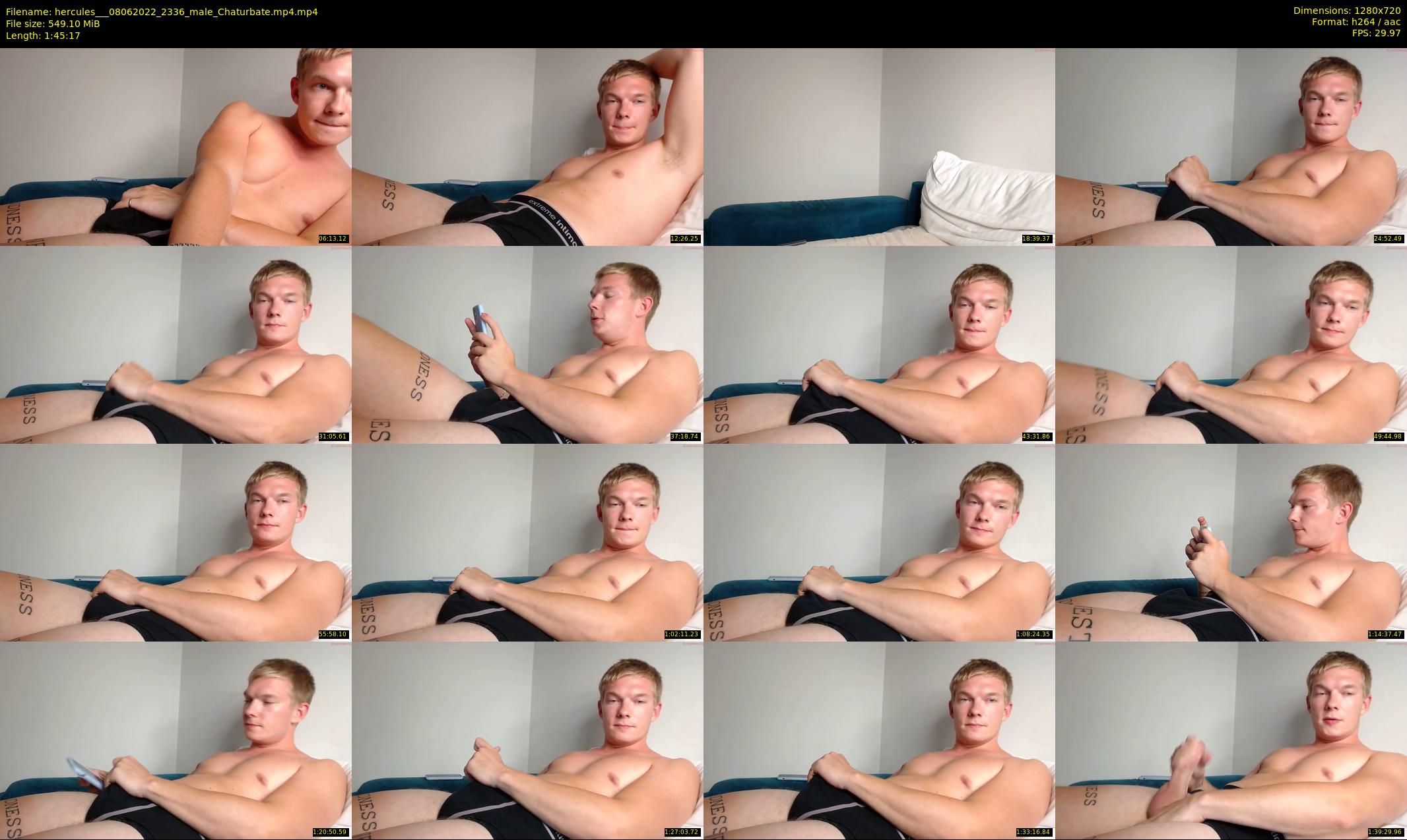 hercules__ — 106 minute Chaturbate male cam show recording, 720p, Jun 8, 2022