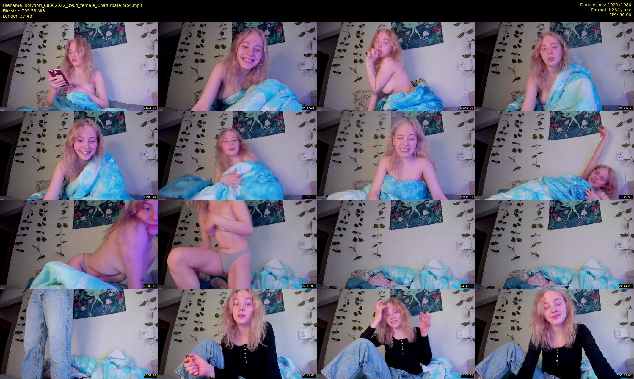holydori — 38 minute Chaturbate female cam show recording, 1080p, Jun 8, 2022