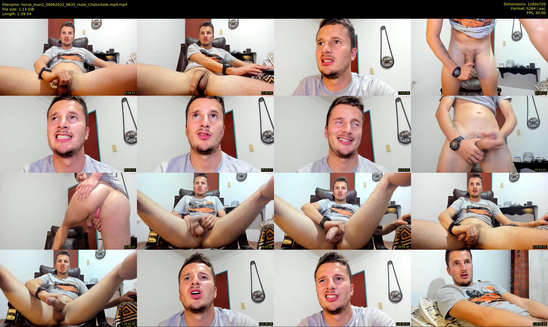 horse_man2 — 100 minute Chaturbate male cam show recording, 720p, Jun 8, 2022