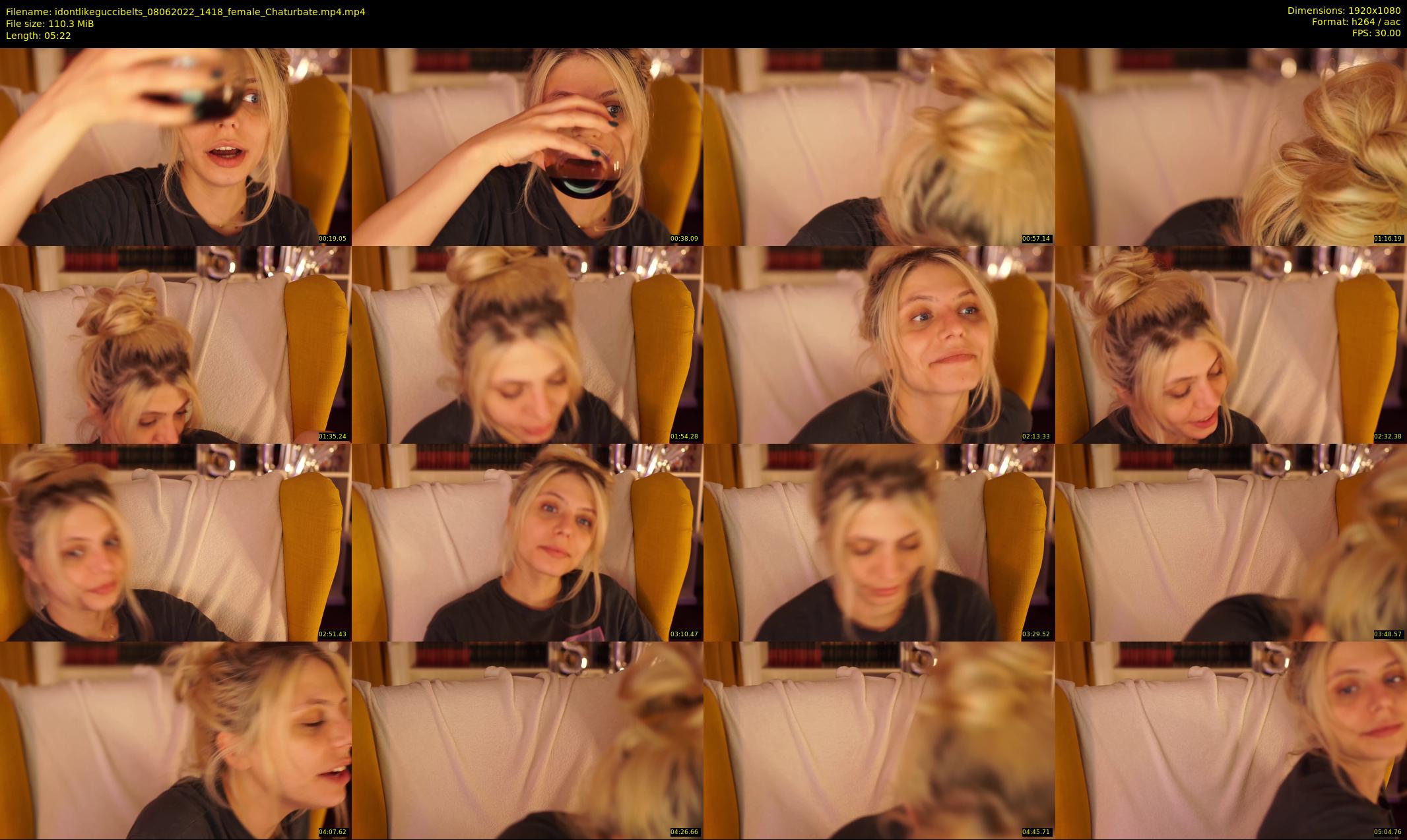idontlikeguccibelts — 6 minute Chaturbate female cam show recording, 1080p, Jun 8, 2022