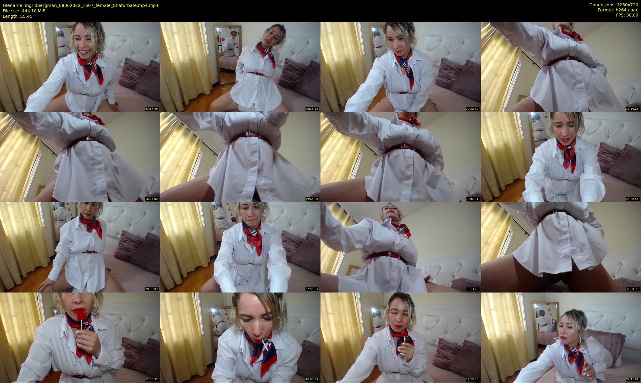 ingridbergman — 56 minute Chaturbate female cam show recording, 720p, Jun 8, 2022
