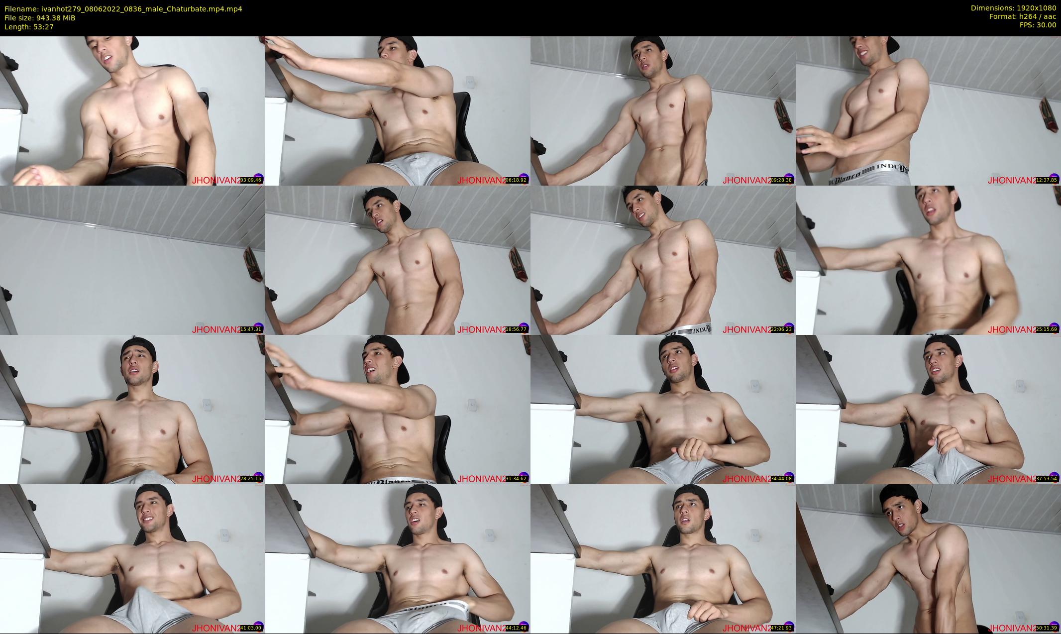 ivanhot279 — 54 minute Chaturbate male cam show recording, 1080p, Jun 8, 2022