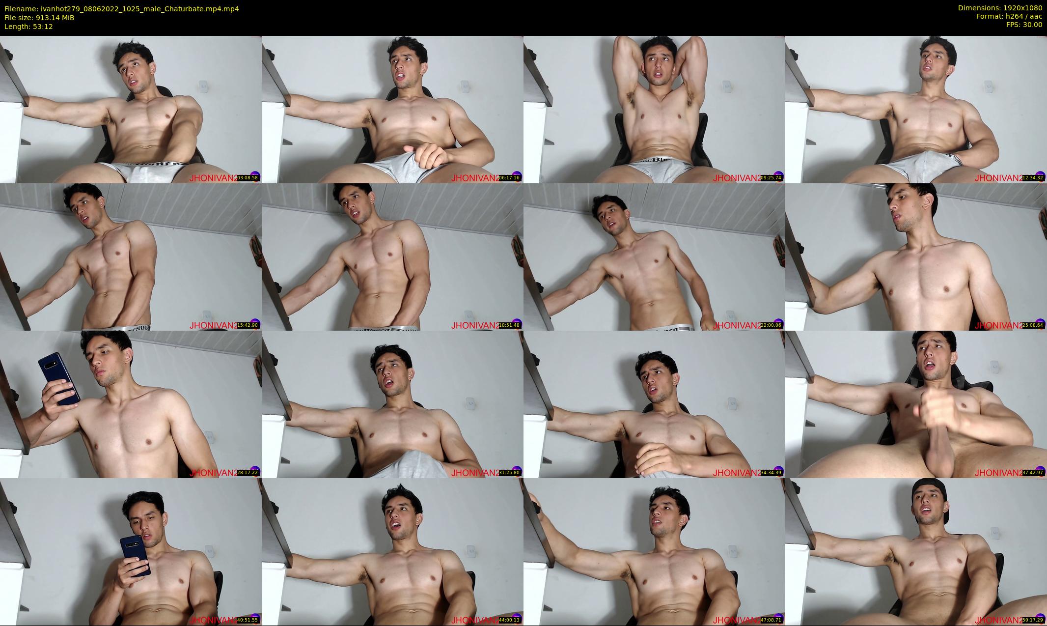 ivanhot279 — 54 minute Chaturbate male cam show recording, 1080p, Jun 8, 2022