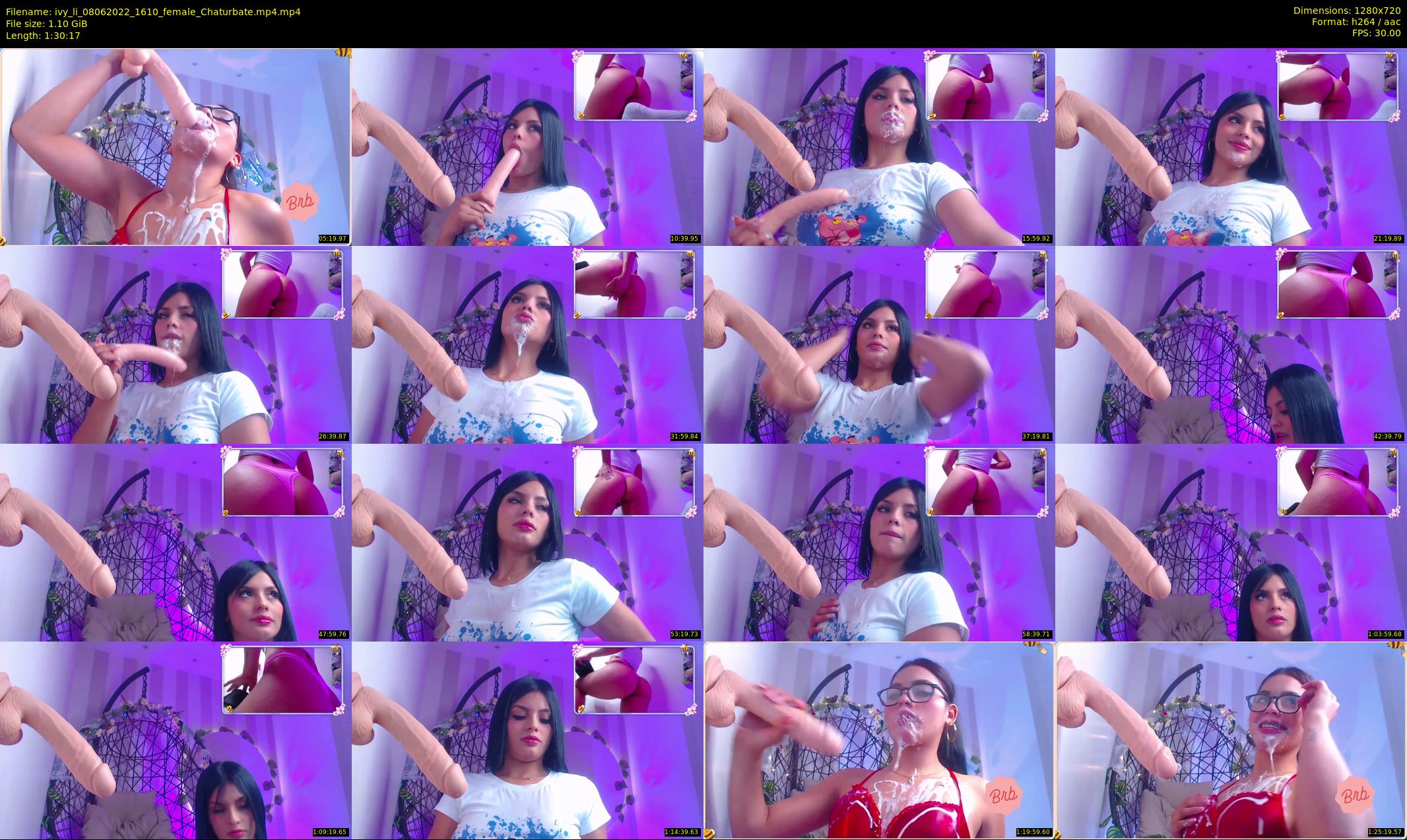 ivy_li — 91 minute Chaturbate female cam show recording, 720p, Jun 8, 2022