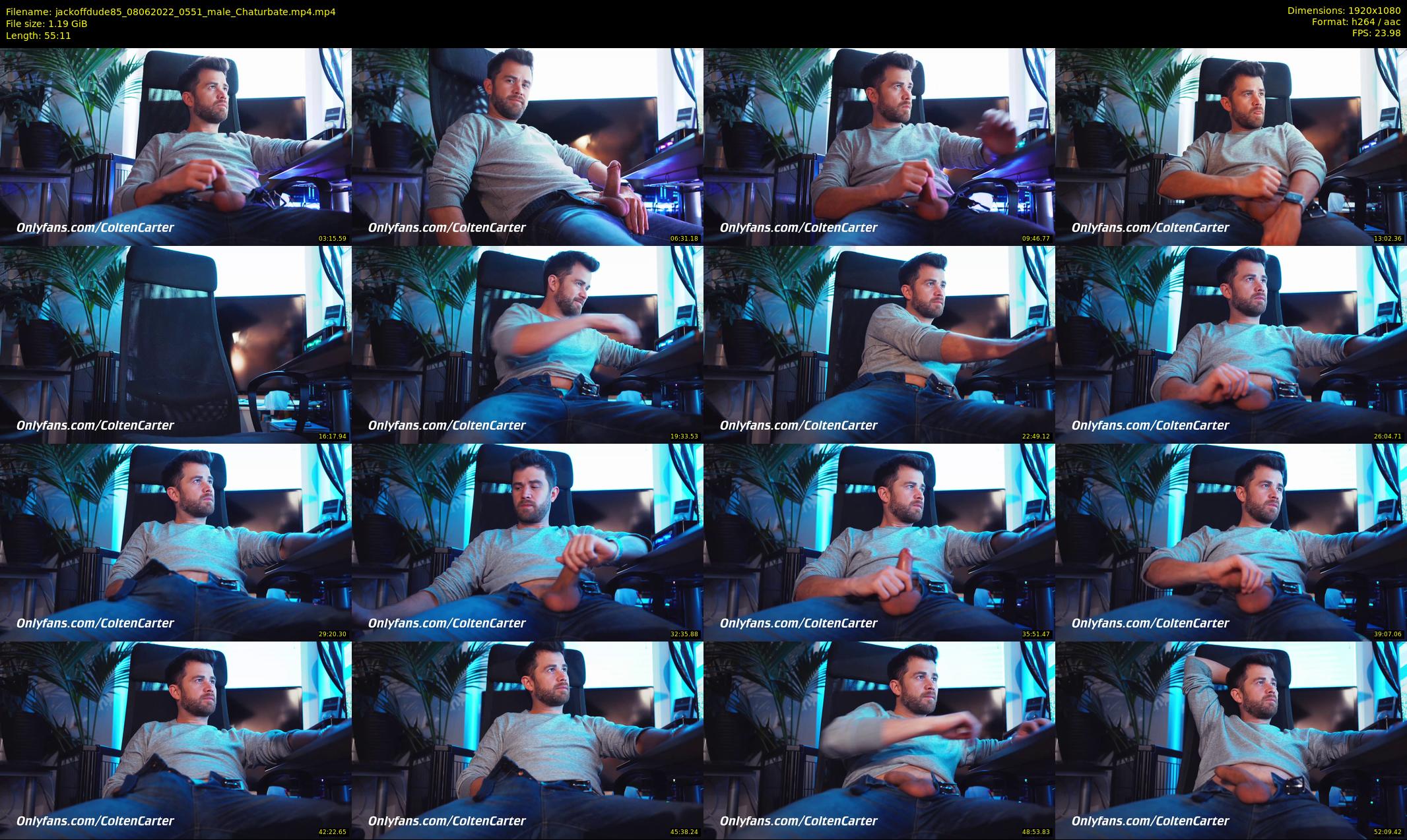 jackoffdude85 — 56 minute Chaturbate male cam show recording, 1080p, Jun 8, 2022