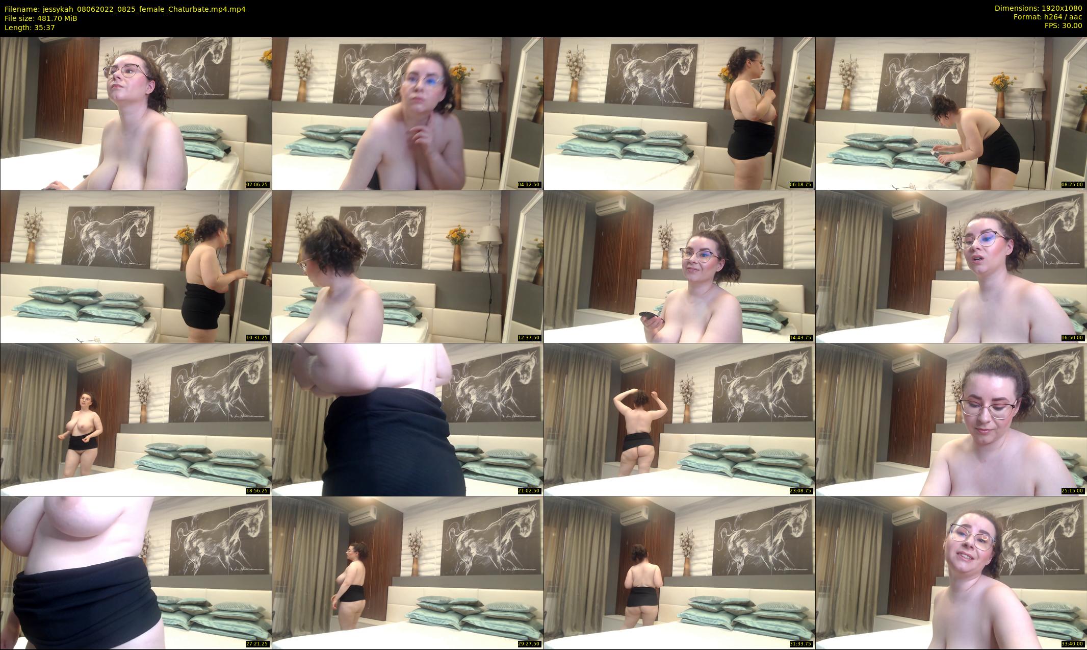 jessykah — 36 minute Chaturbate female cam show recording, 1080p, Jun 8, 2022