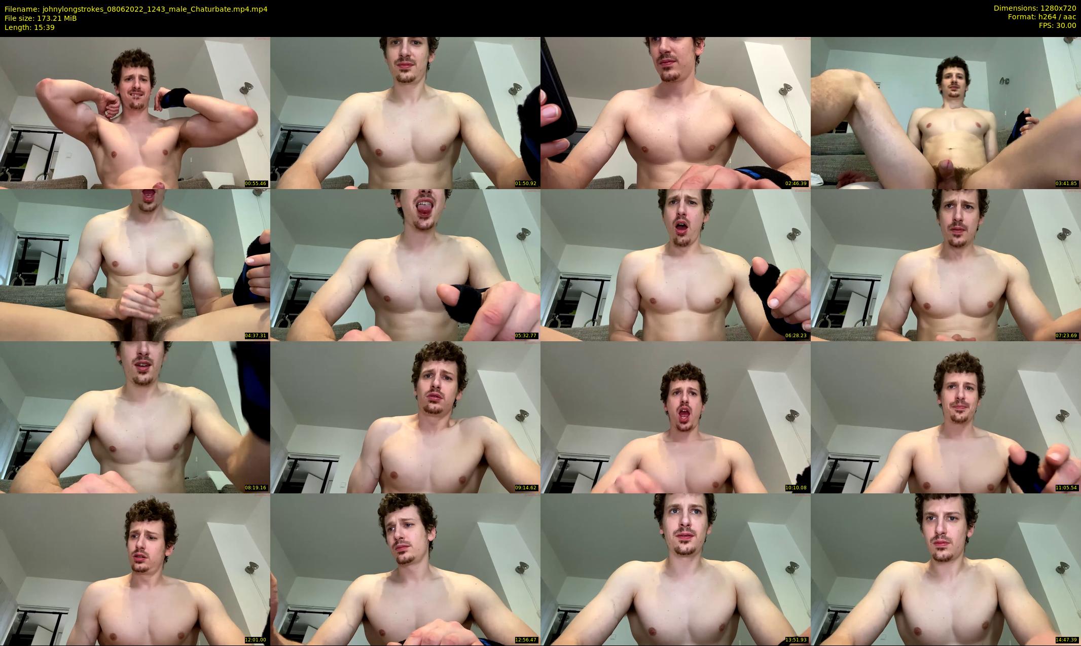 johnylongstrokes — 16 minute Chaturbate male cam show recording, 720p, Jun 8, 2022