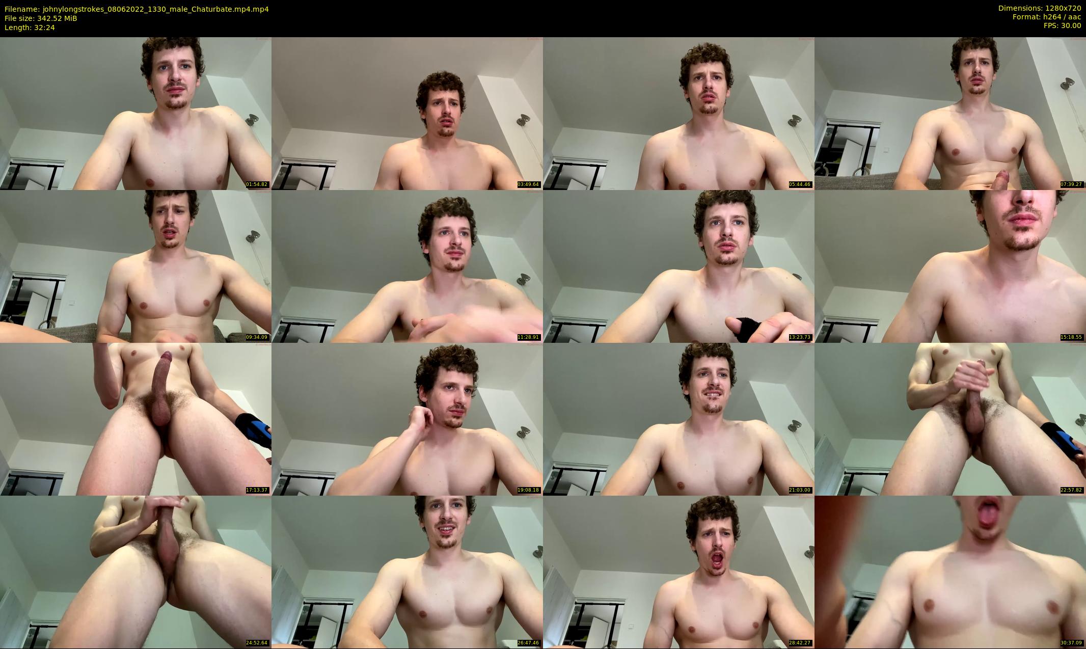 johnylongstrokes — 33 minute Chaturbate male cam show recording, 720p, Jun 8, 2022