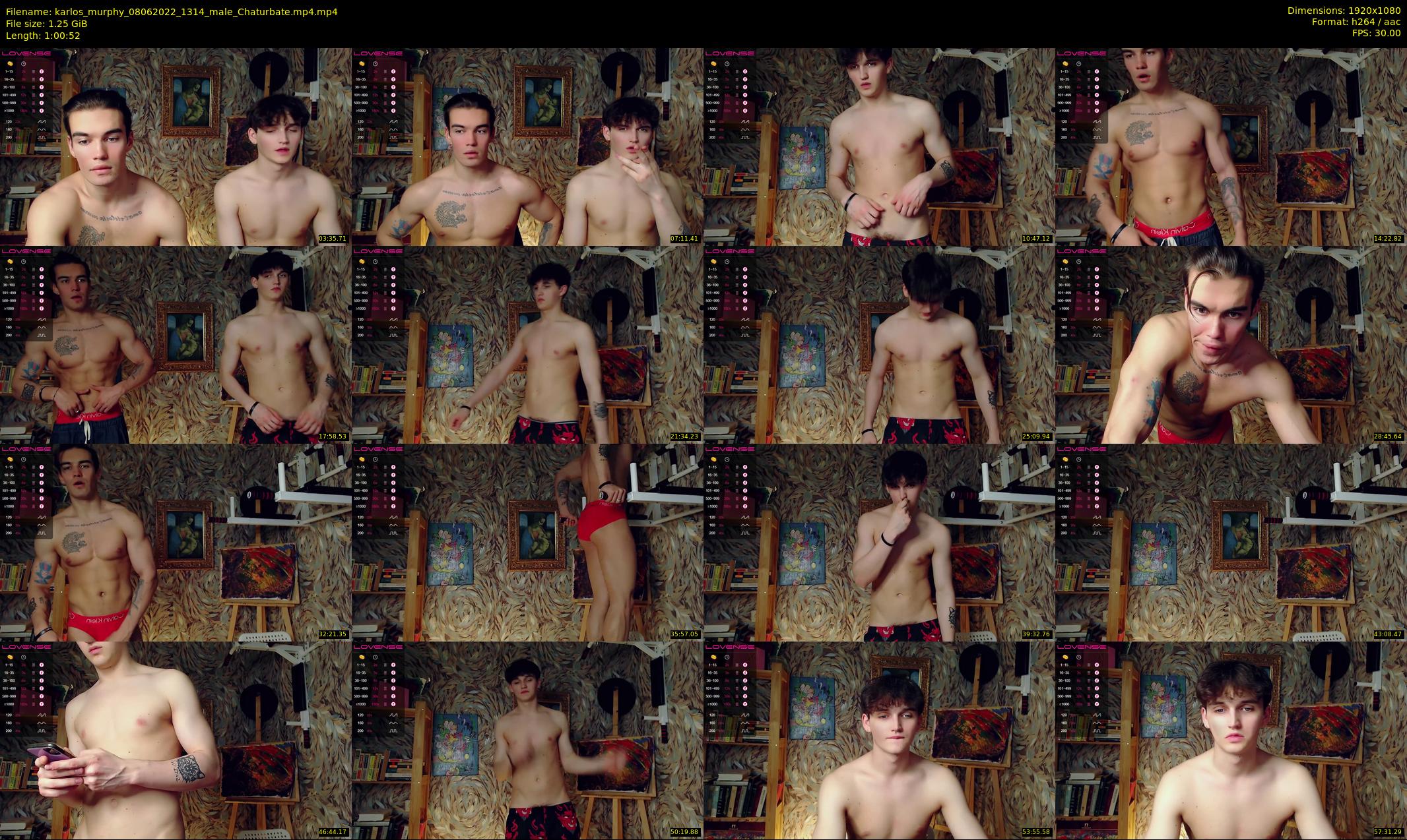 karlos_murphy — 61 minute Chaturbate male cam show recording, 1080p, Jun 8, 2022
