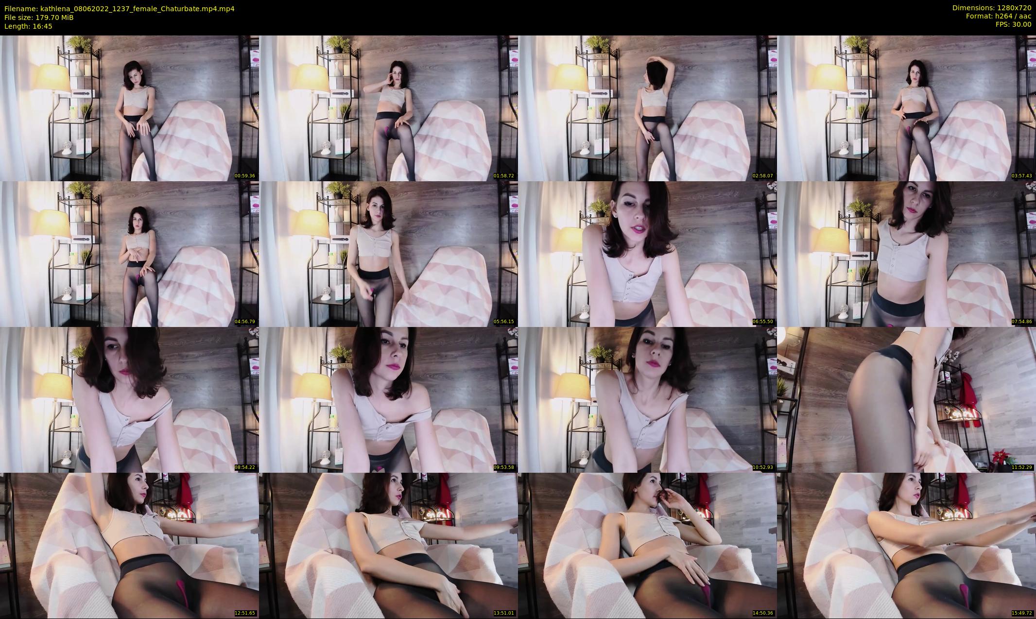 kathlena — 17 minute Chaturbate female cam show recording, 720p, Jun 8, 2022