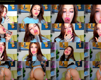 katrinpolly — 55 minute Chaturbate couple cam show recording, 1080p, Jun 8, 2022