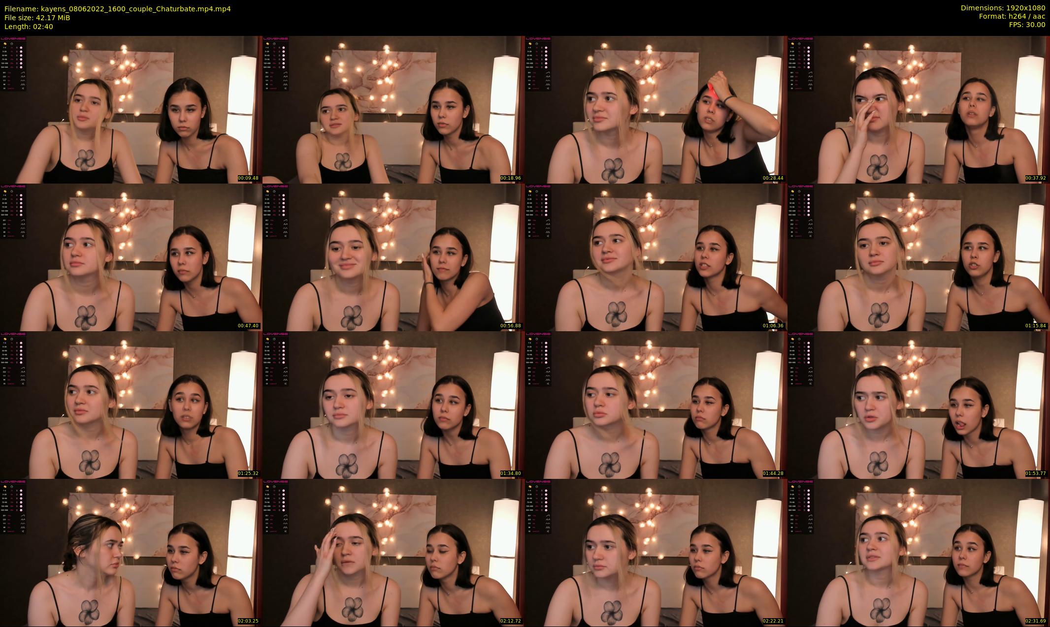 kayens — 3 minute Chaturbate couple cam show recording, 1080p, Jun 8, 2022
