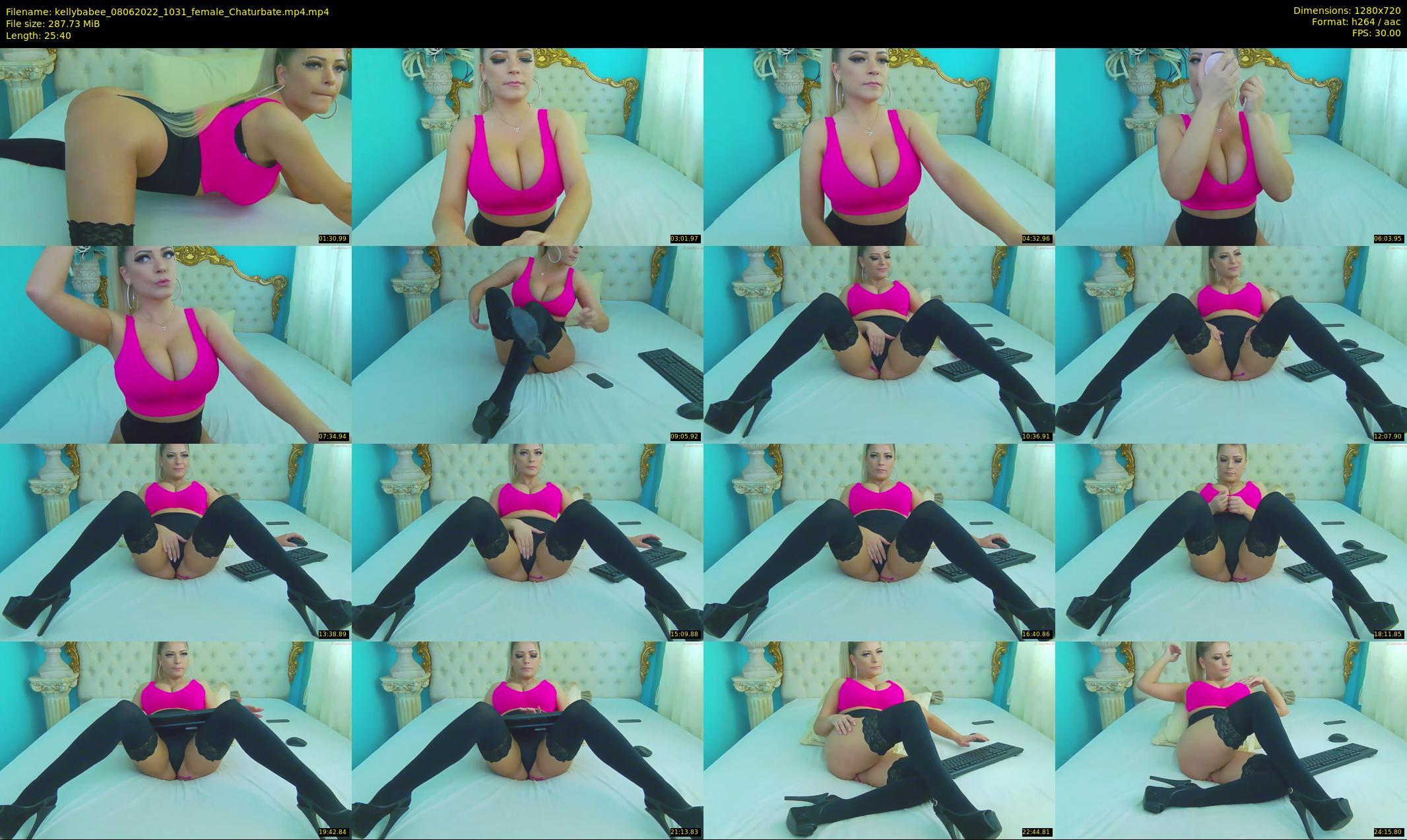 kellybabee — 26 minute Chaturbate female cam show recording, 720p, Jun 8, 2022