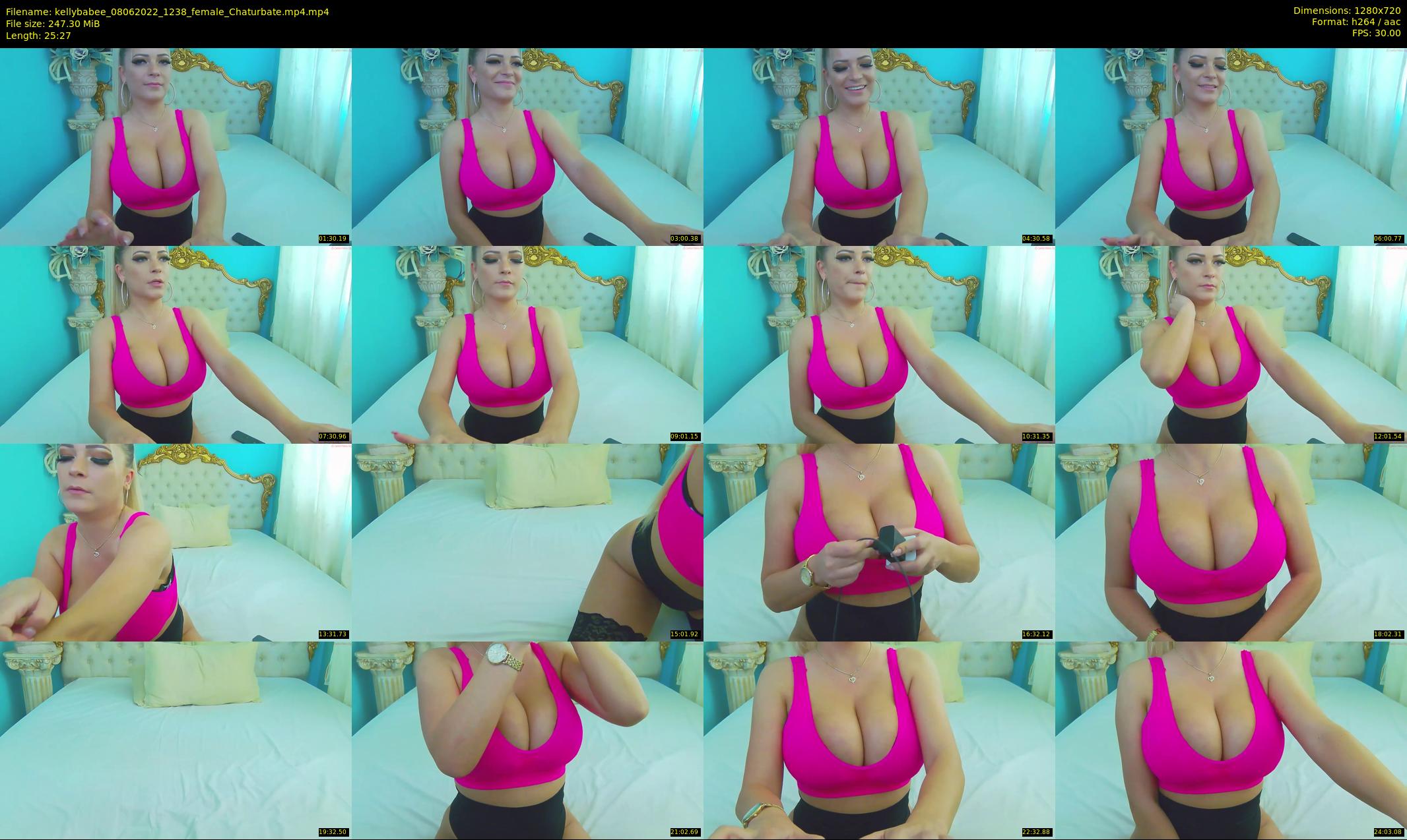 kellybabee — 26 minute Chaturbate female cam show recording, 720p, Jun 8, 2022