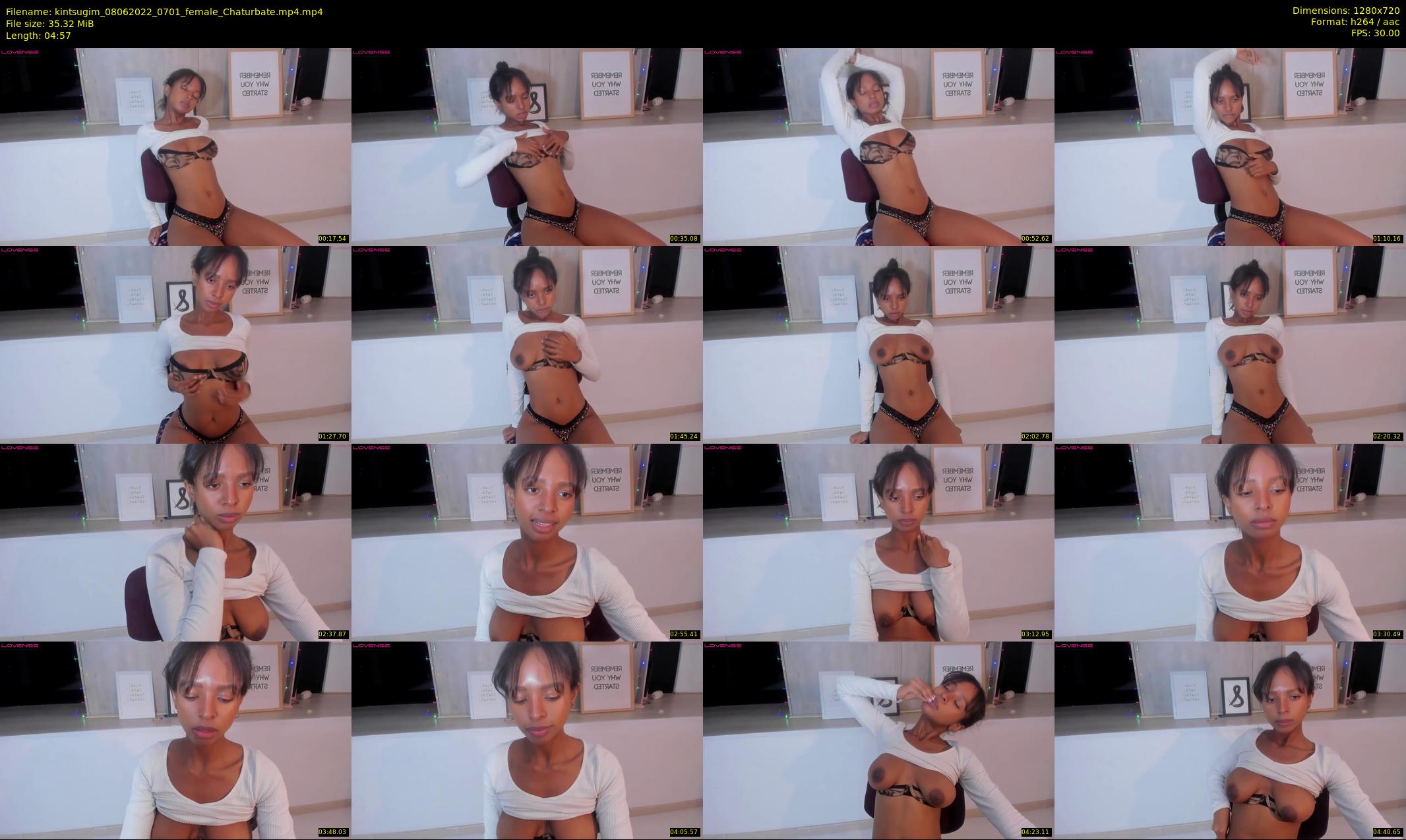 kintsugim — 5 minute Chaturbate female cam show recording, 720p, Jun 8, 2022