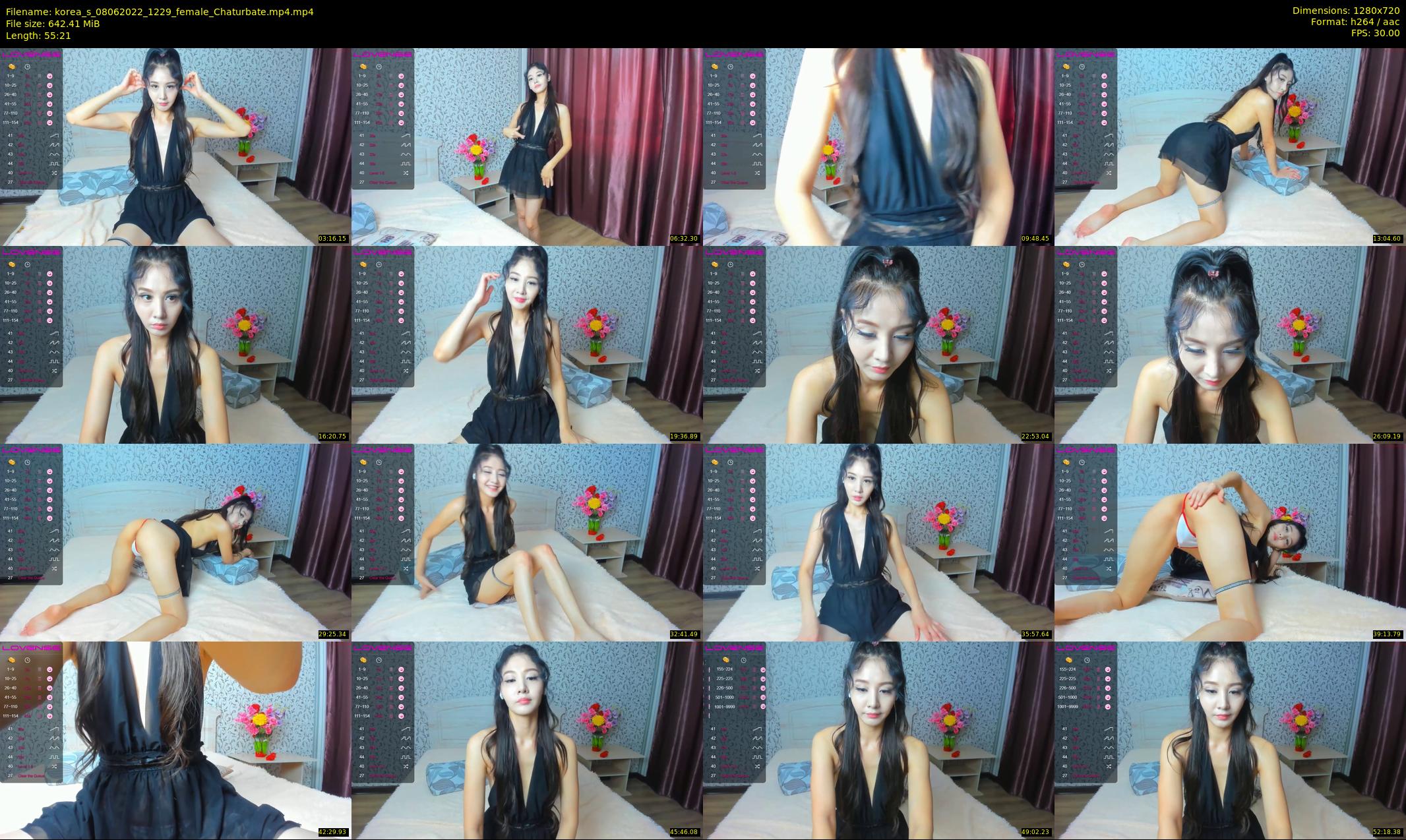 korea_s — 56 minute Chaturbate female cam show recording, 720p, Jun 8, 2022
